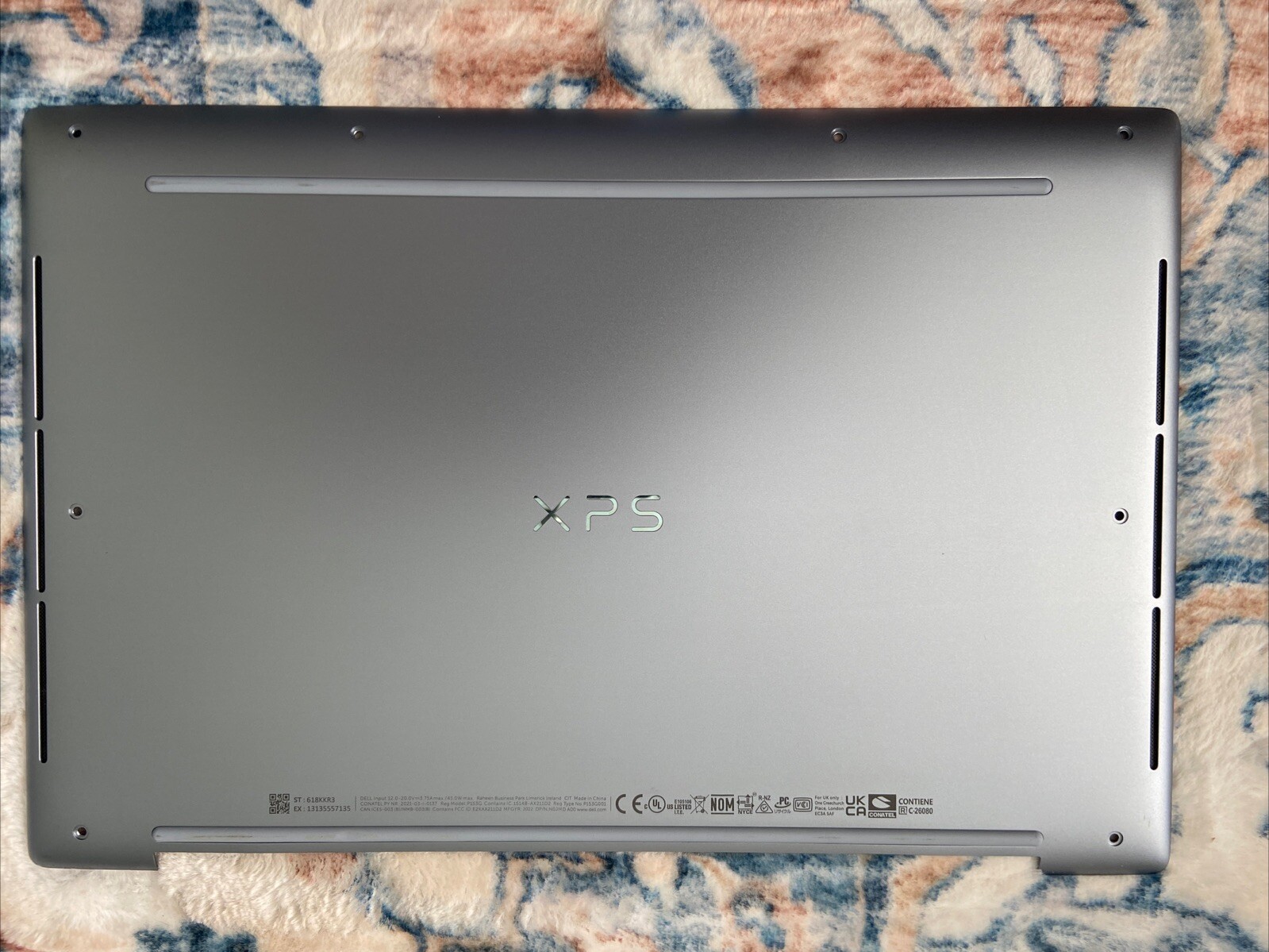 Good Condition Dell XPS 13 9315 XJ6Y4 0y9pfc Y9pfc S9 Bottom Case