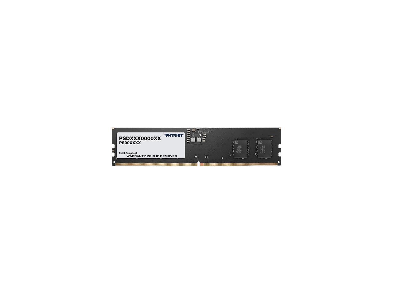 Patriot Signature Line 32GB (2 x 16GB) 288-Pin PC RAM DDR5 4800 (PC5 38400)