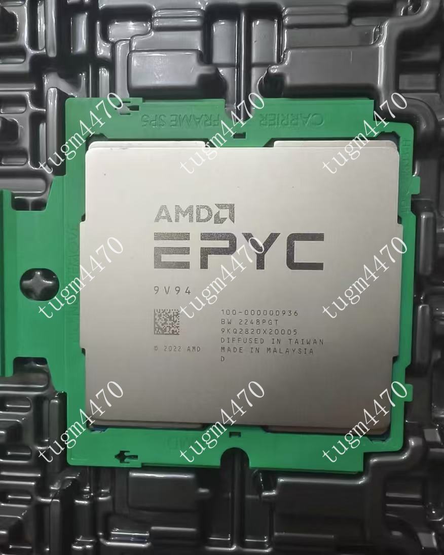 AMD EPYC 9V94 CPU 128 cores 256 threads 2.45GHz 256MB=AMD EPYC 9754 CPUprocessor