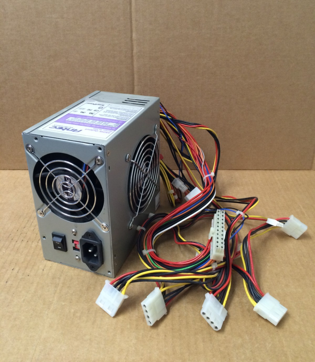 Antec 350W Output Model:SL350 SmartPower ATX Power supply