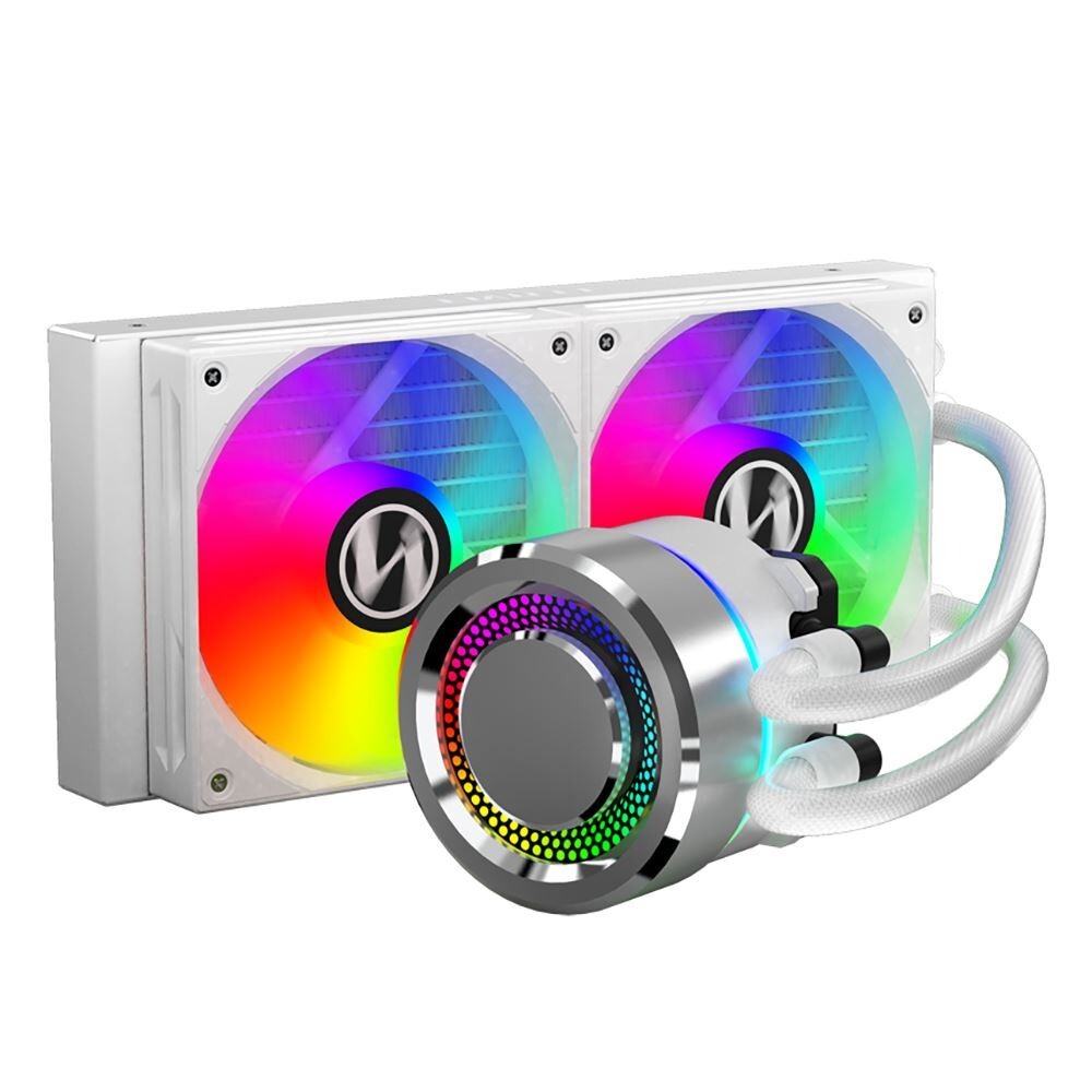 Lian Li Galahad 240mm RGB Water Cooling Kit AIO – White AM4 / AM5 G89.GA240A.01