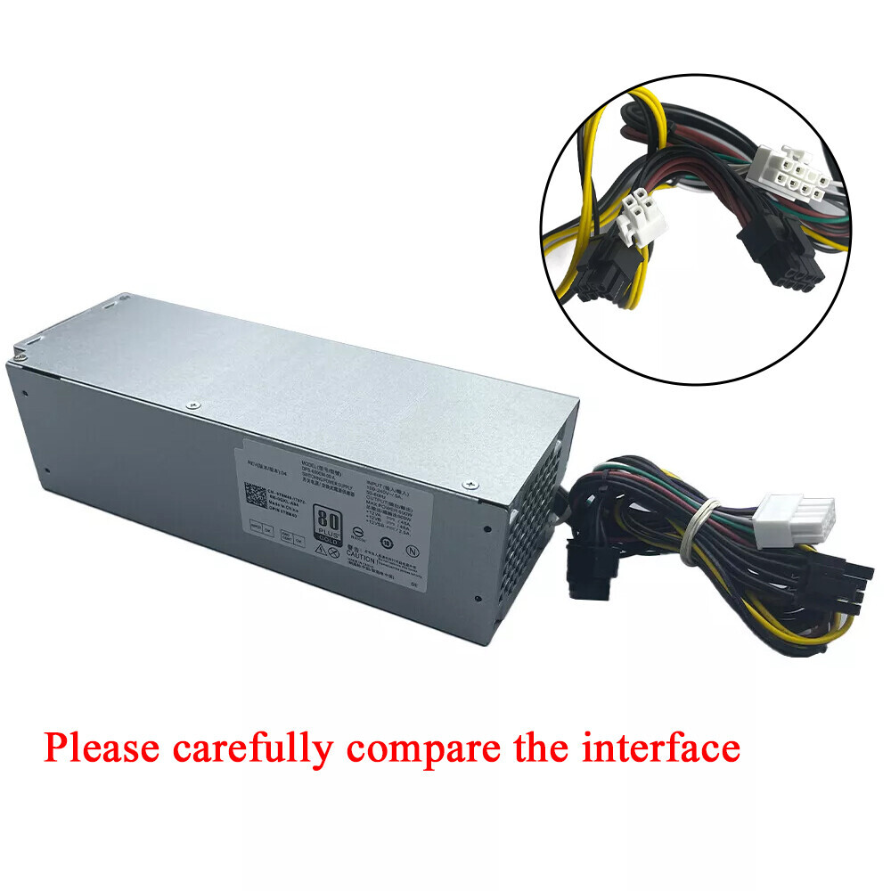 600W Power Supply Unit For Dell 7040 3650 3040 3046 5040 8+4+8+8Pin PSU 0T8M40