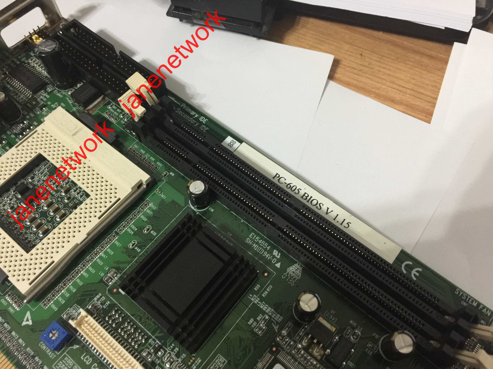 ✅🔥1PCS USED PC-605 BIOS V1.15 (by DHL or Fedex 90days Warranty) #J1688