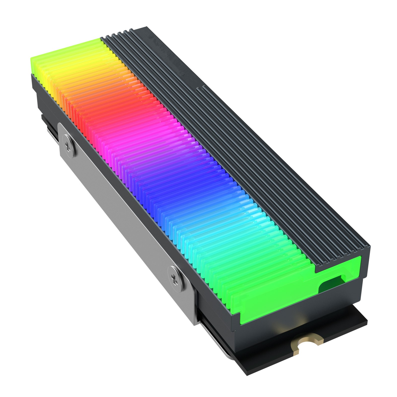 4 Pin + 5V 3 Pin(ARGB) SSD Heatsink Cooler Radiator For M.2 2280 SSD Hard Disk