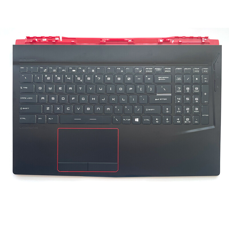 New for MSI GE63 GE63VR MS-16P1 8RD 8RC 8RE Upper Case RGB Backlit Keyboard US