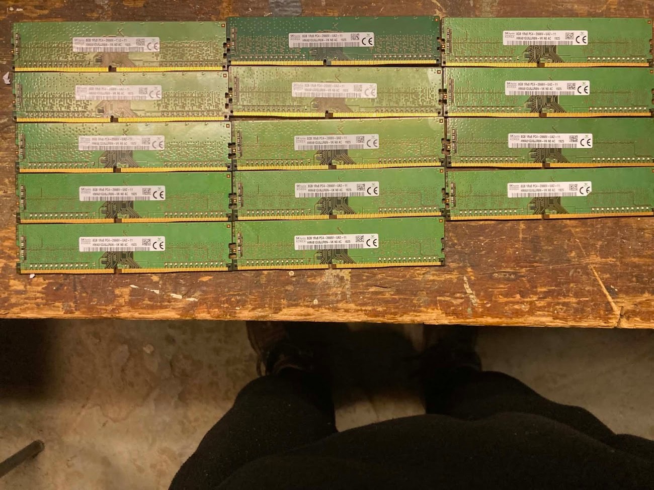 14X SK Hynix 8GB PC4-21300 2666v DDR4 RAM Memory HMA81GU6JJR8N-VK – Free Ship