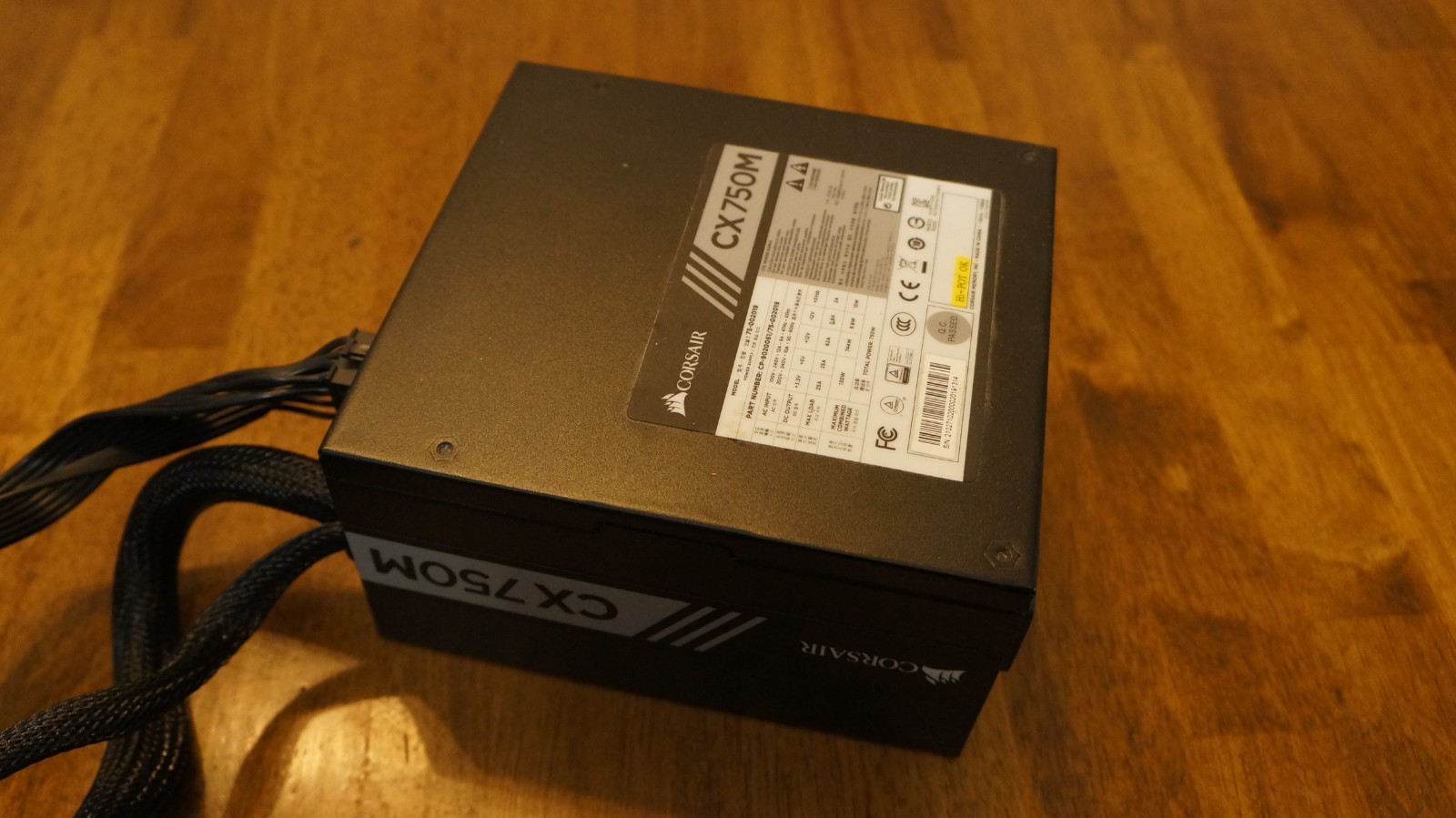 Corsair CX750M 75-002019 750W Desktop Power Supply