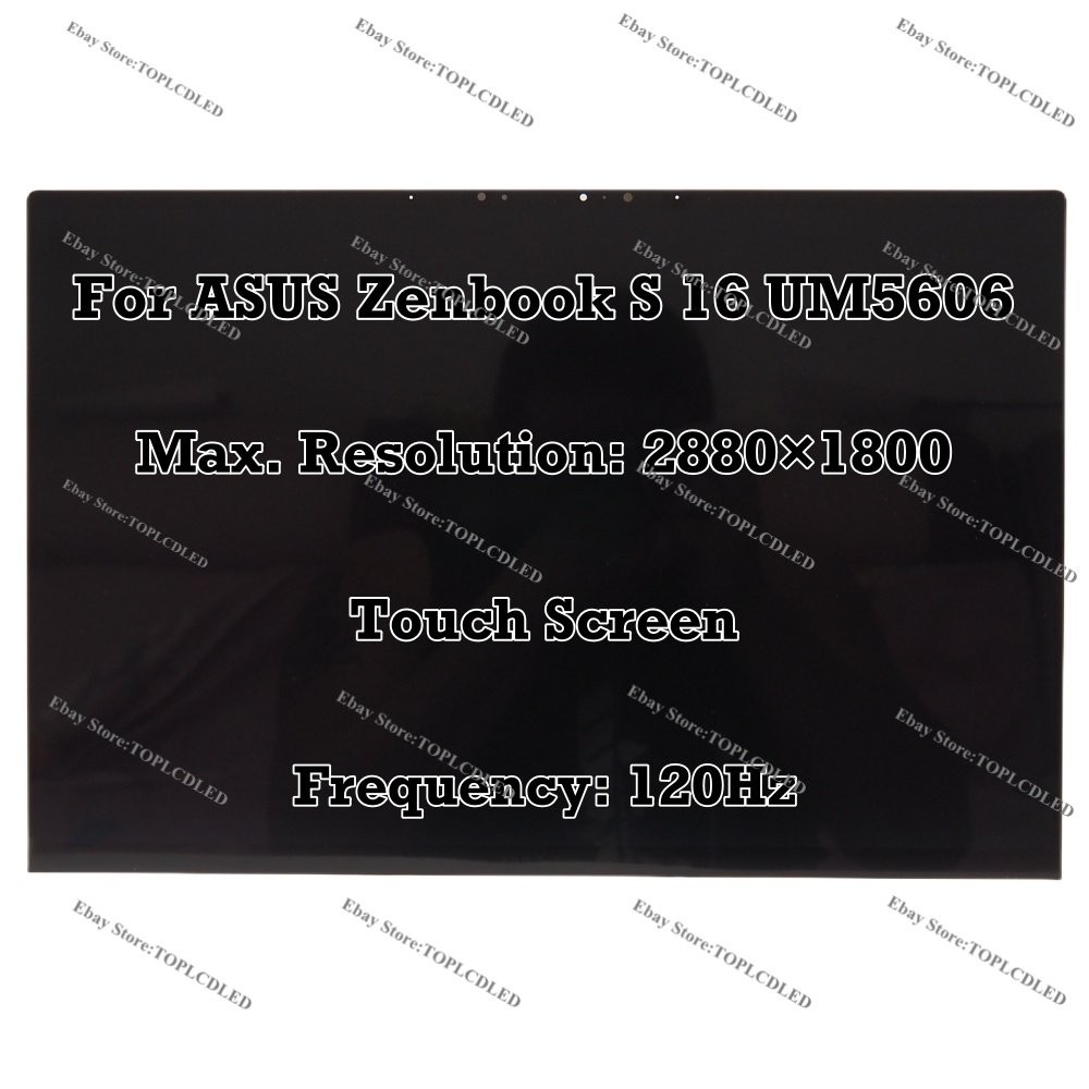 ASUS Zenbook S 16 UM5606W-ARJ108WSM OLED 120Hz LCD Assembly Screen Replacement