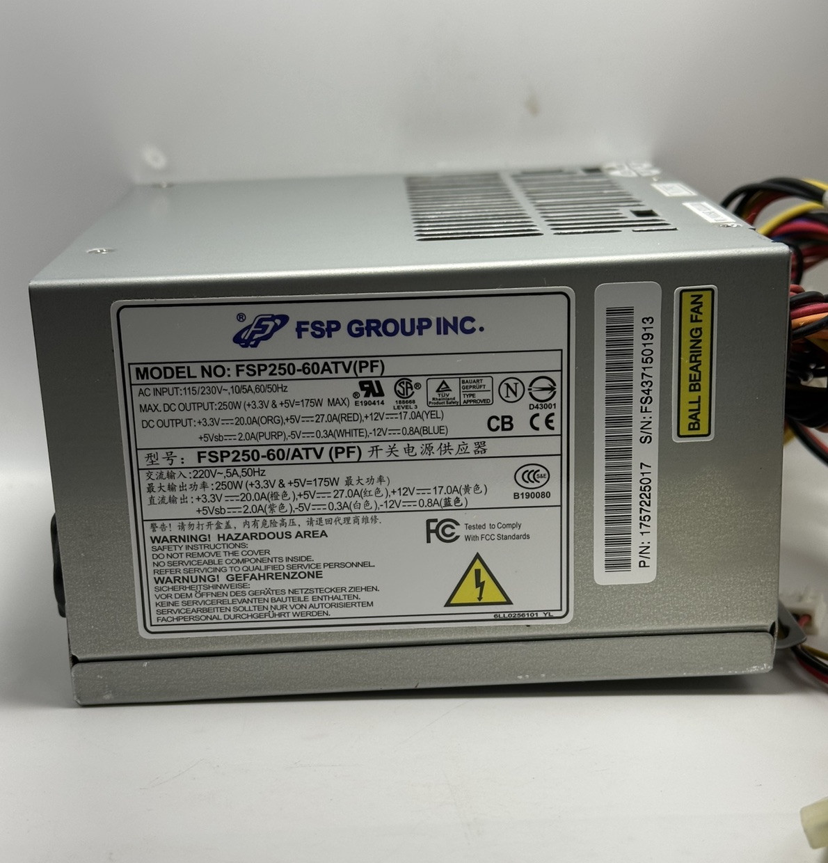 FSP Group FSP250-60ATV(PF) Power Supply