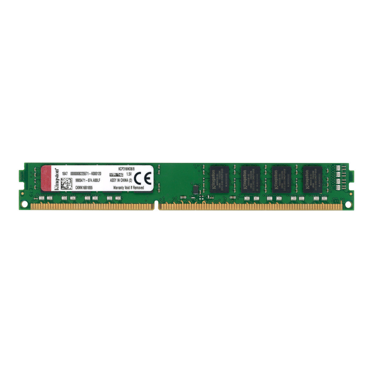 RAM Module KINGSTON KCP316ND8/8 8GB DDR3 1600MHz NON-ECC