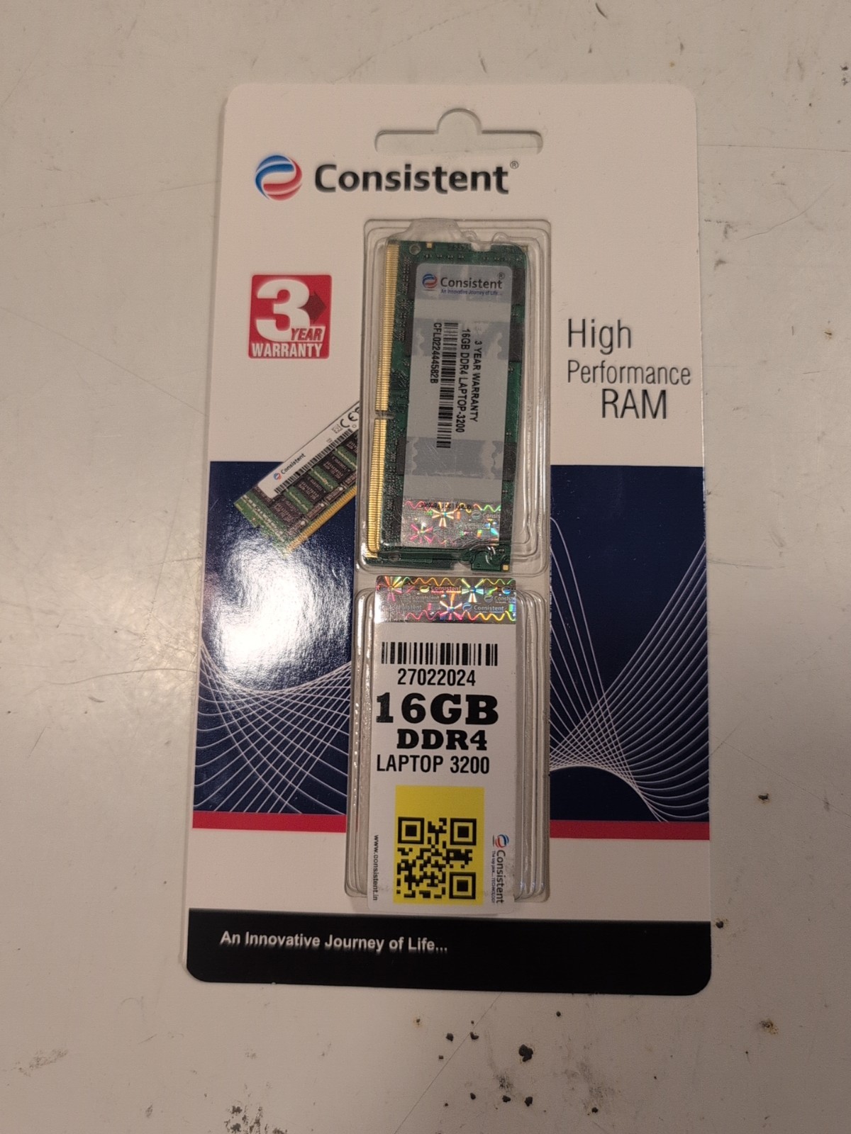 Consistent 16GB DDR4 High Performance Laptop 3200 RAM