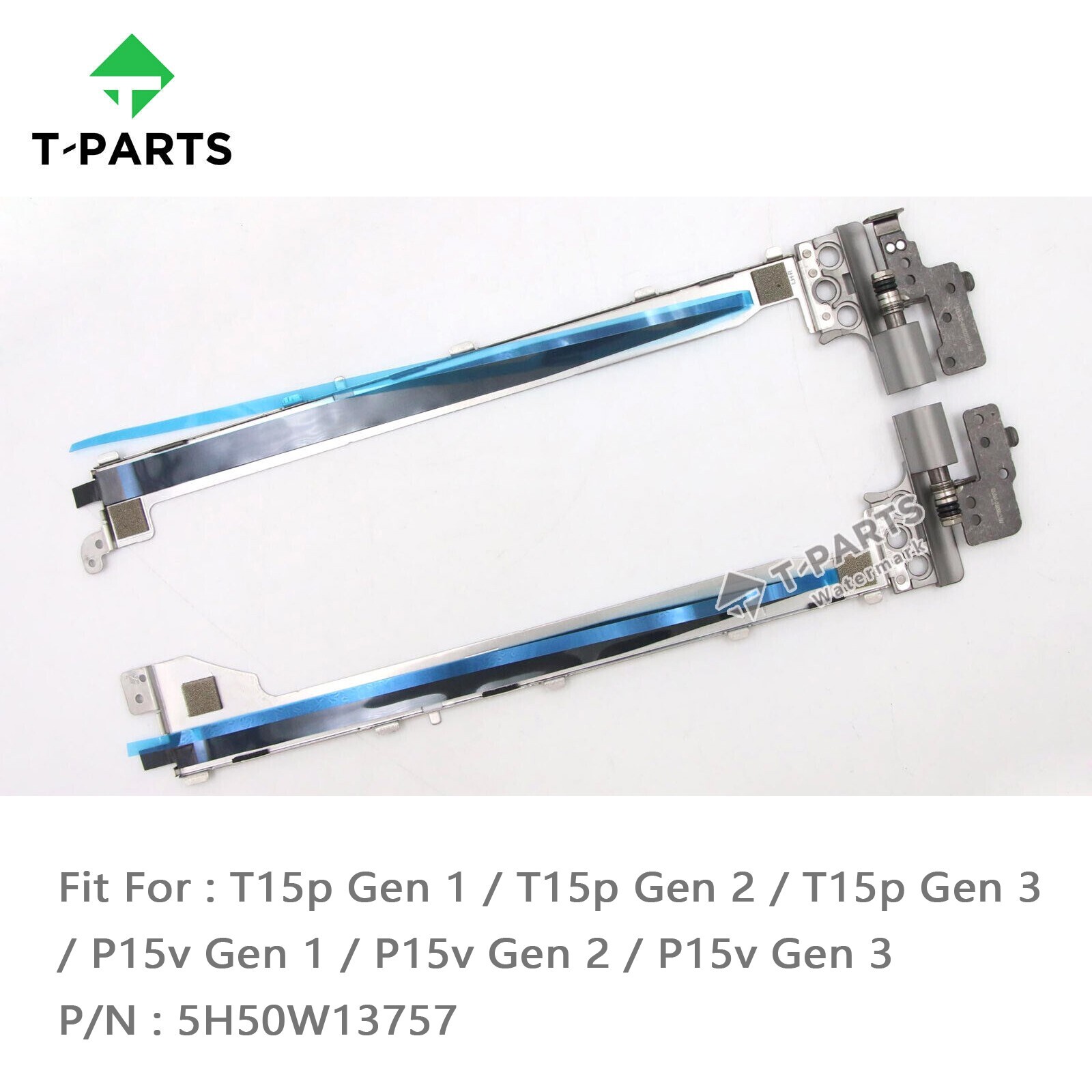 LCD Hinges FHD For Lenovo ThinkPad P15V Gen 1 Gen 2 Gen 3 T15p Gen 1 Gen 2 Gen 3