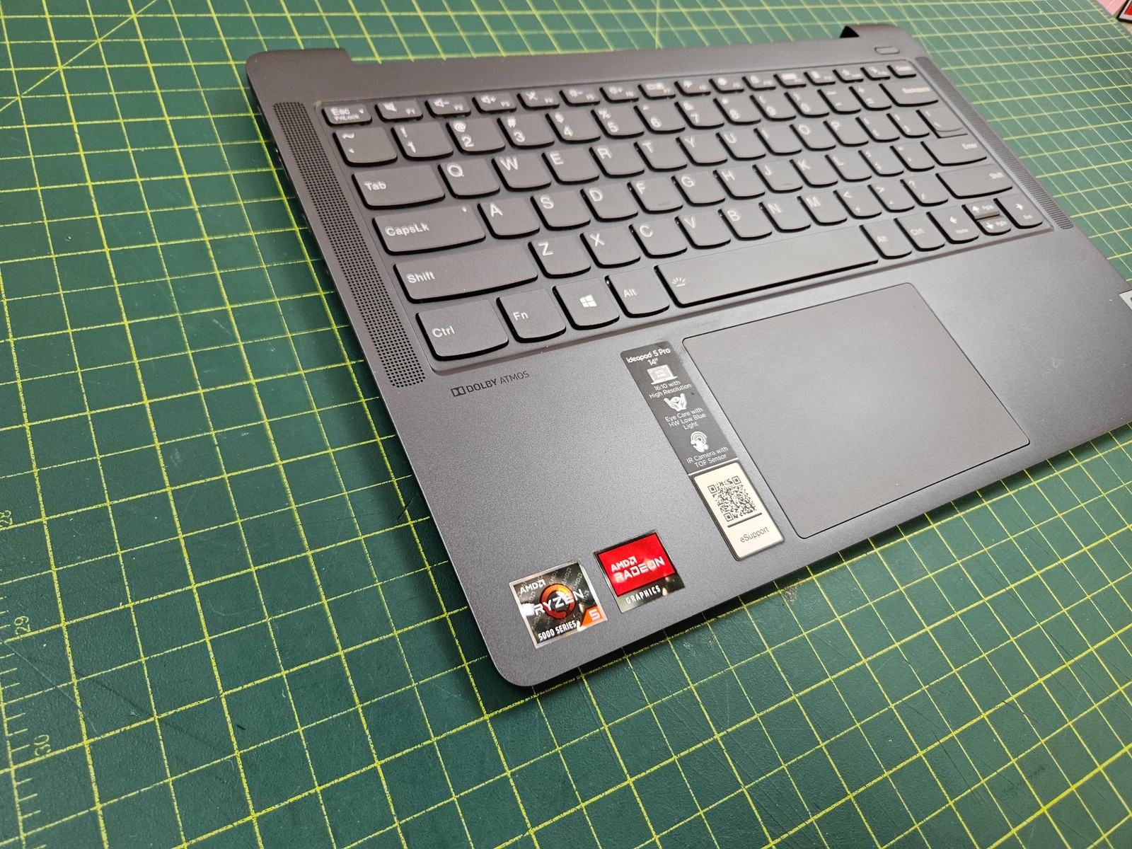 Lenovo Ideapad 5 Pro 14ACN6 14″ Palmrest Touchpad Keyboard AM381000H10 #d476