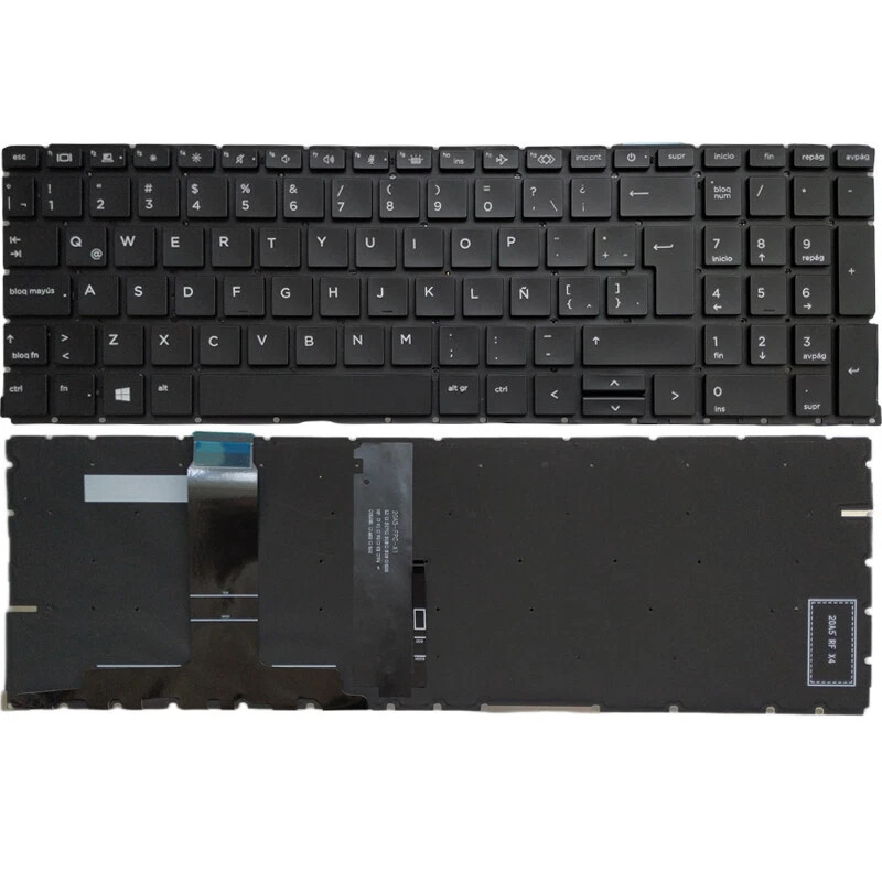New For HP Probook 455 450 G8 655 650 G8 Spanish/Latin Keyboard Backlit US STOCK