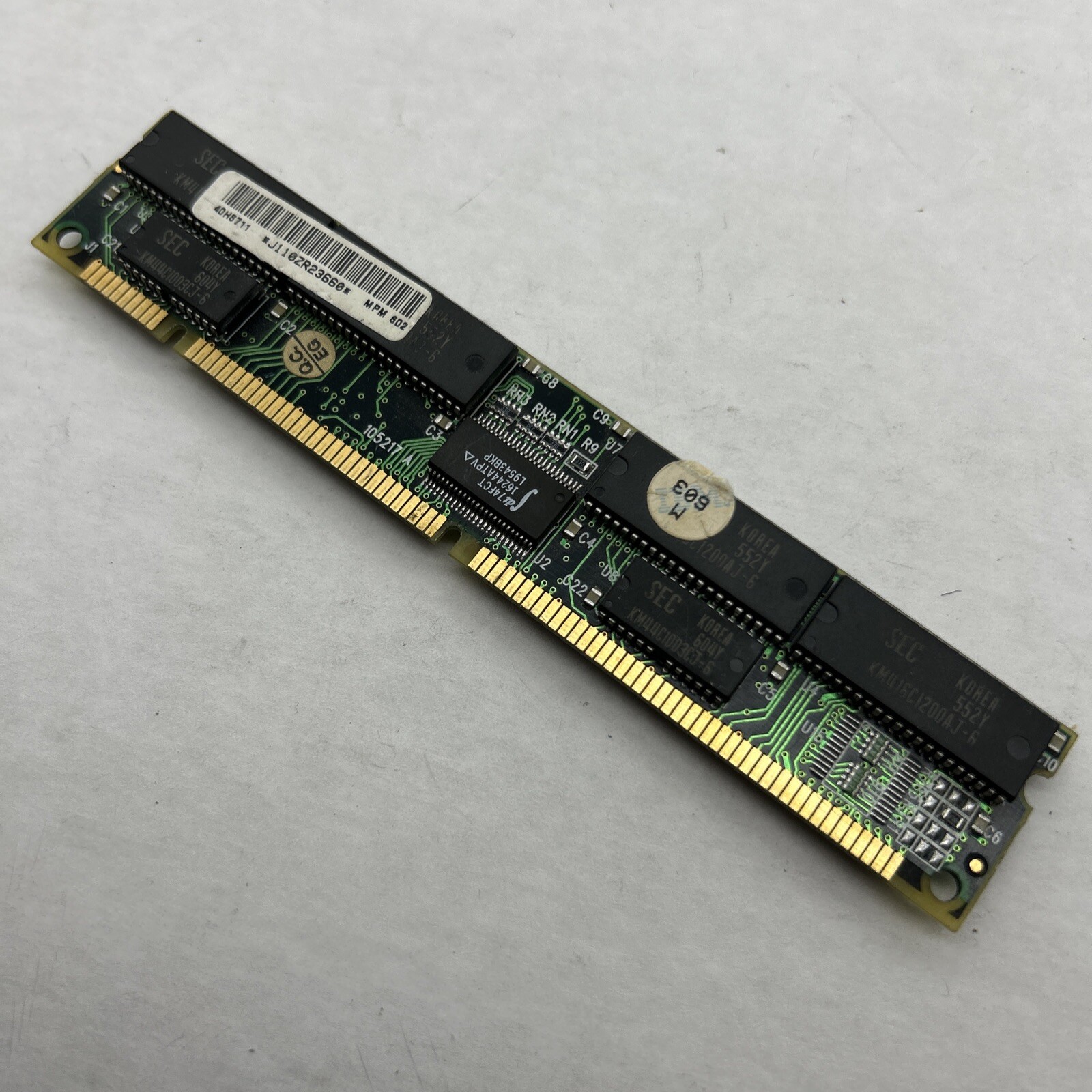 16MB Fast Page Mode 168pin 60ns 2×72 FPM Dimm Memory 16 MB Parity / ECC