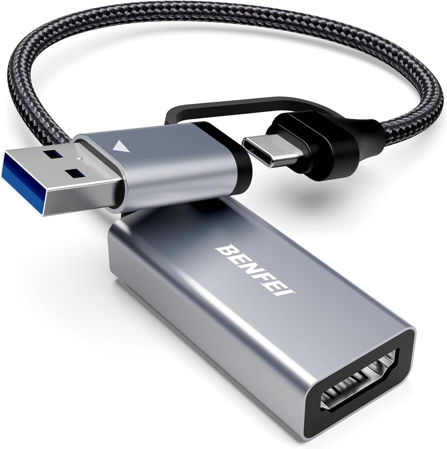 Full HD 1080P 60FPS Capture Card for Streaming PS5 PS4 Xbox Switch PC