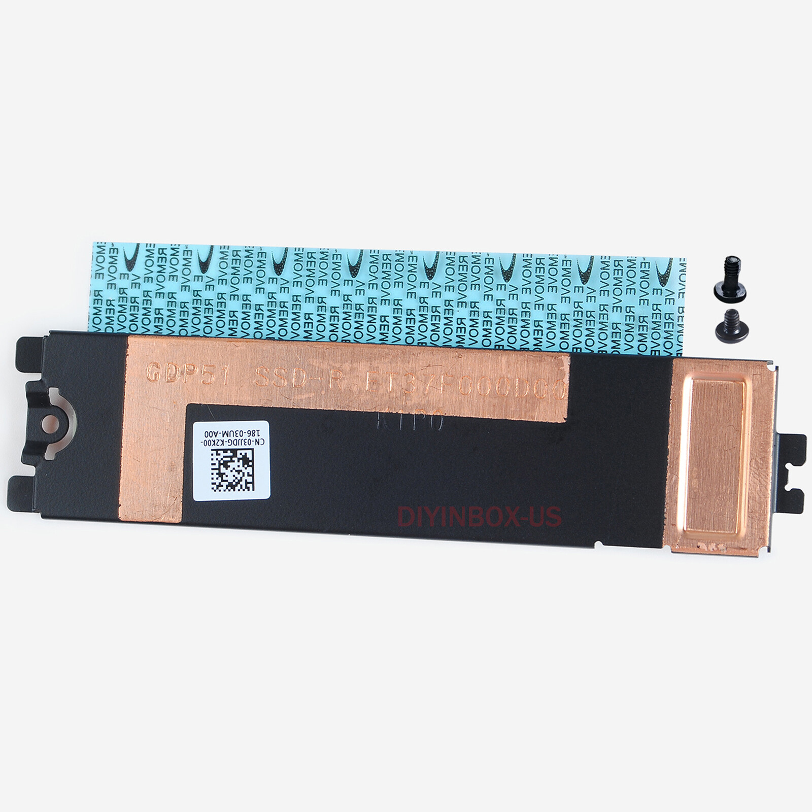 M.2 2280 SSD-Right Heat Sink Bracket 03JJDG for DELL XPS 15 9510 Precision 5560