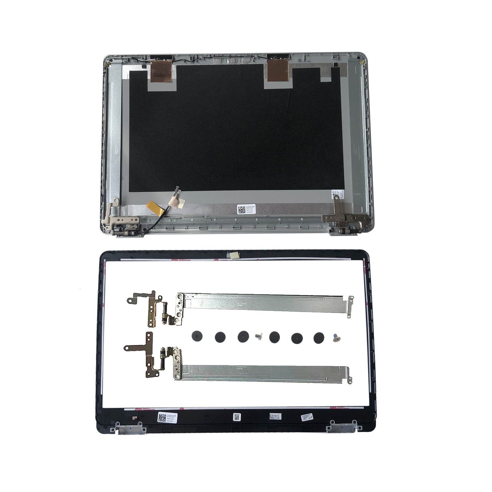 For Dell Inspiron 15 5584 LCD Back Cover Lid w/ Hinges Bezel GYCJR 0GYCJR J0MYJ