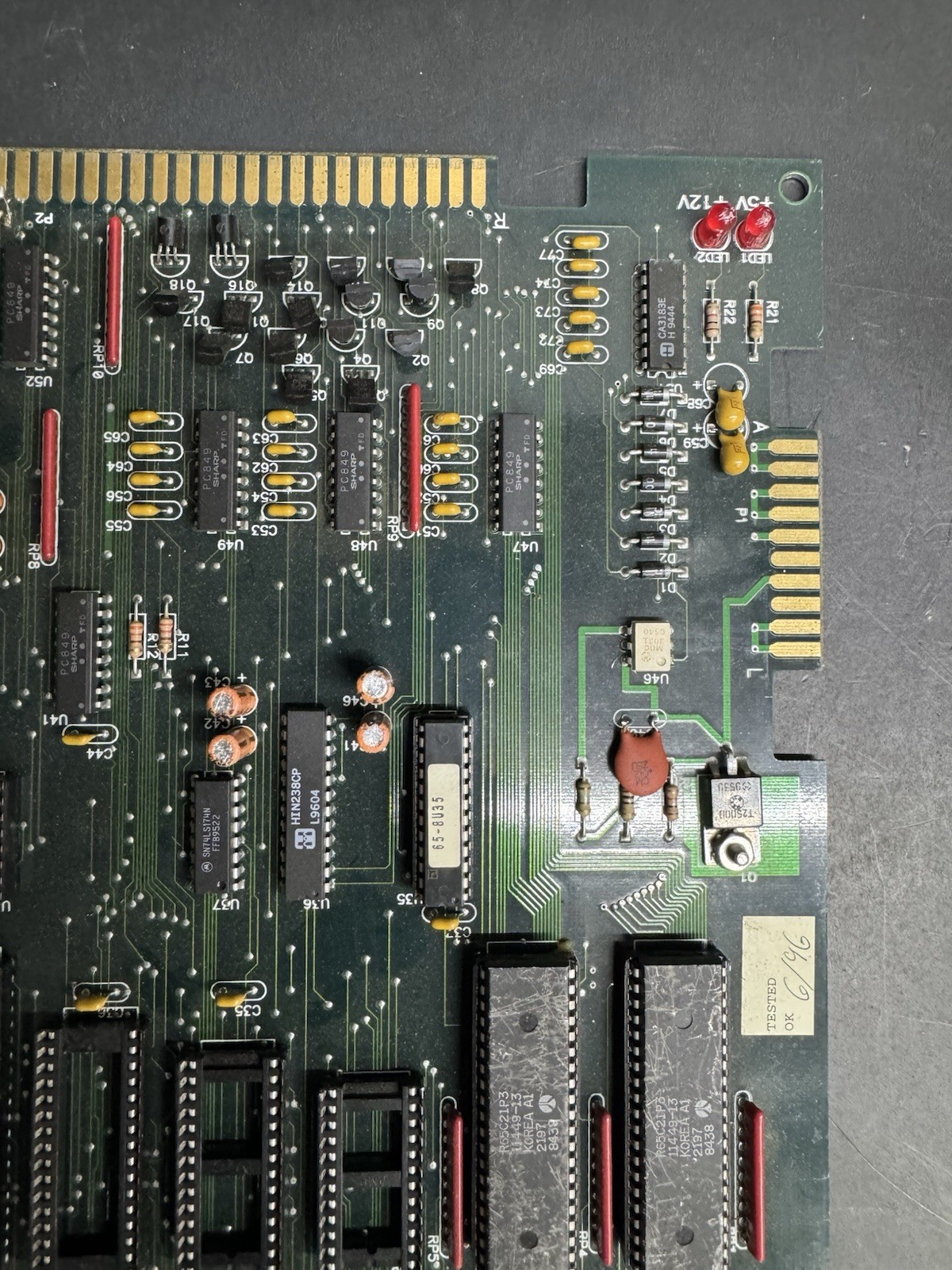 6502CPU-8 REV 1.0 Pars Electronics Inc 81536 Board