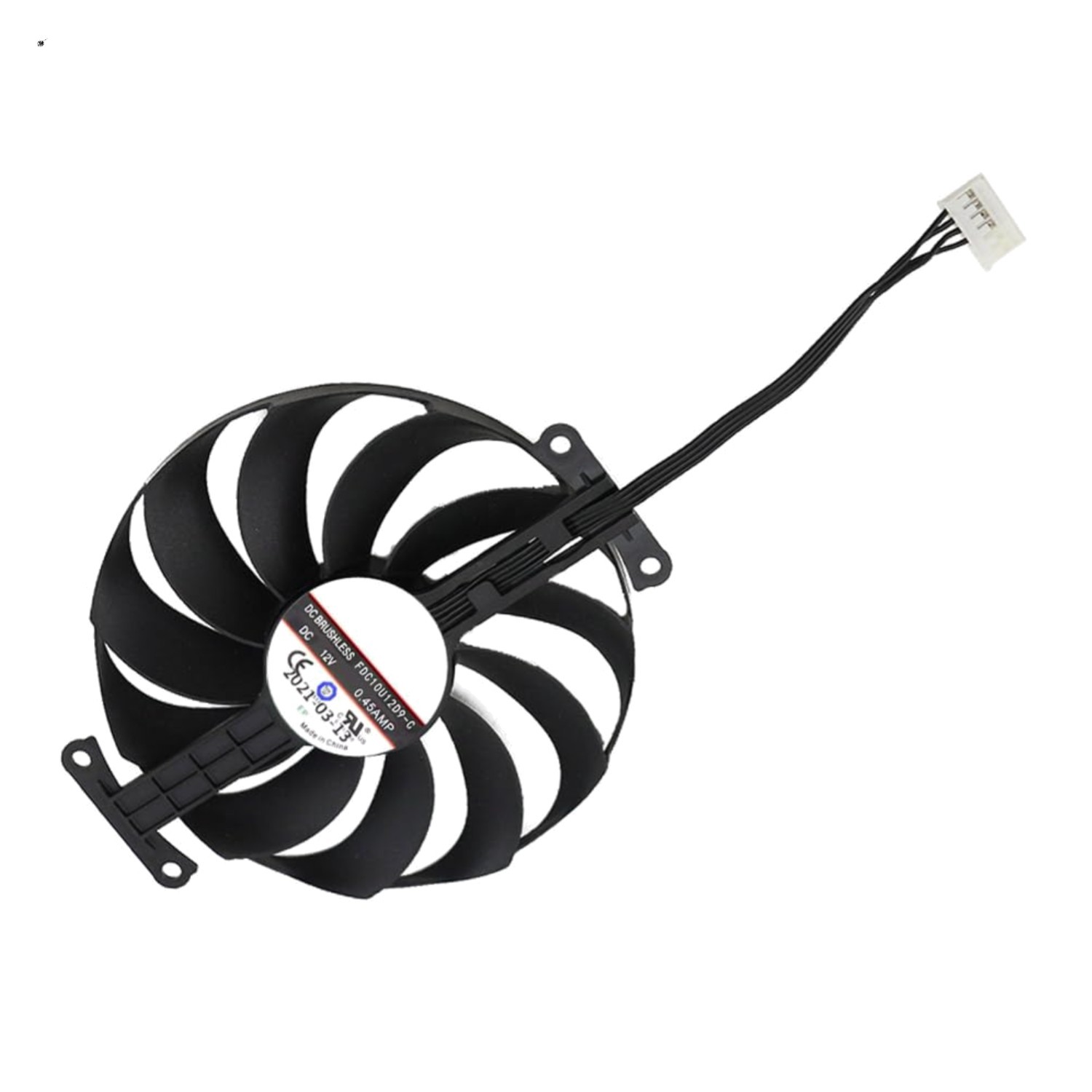 Efficient 95mm Air Cooling Fan for ASUS RTX 3050/3060 – 48Db Quiet Operation