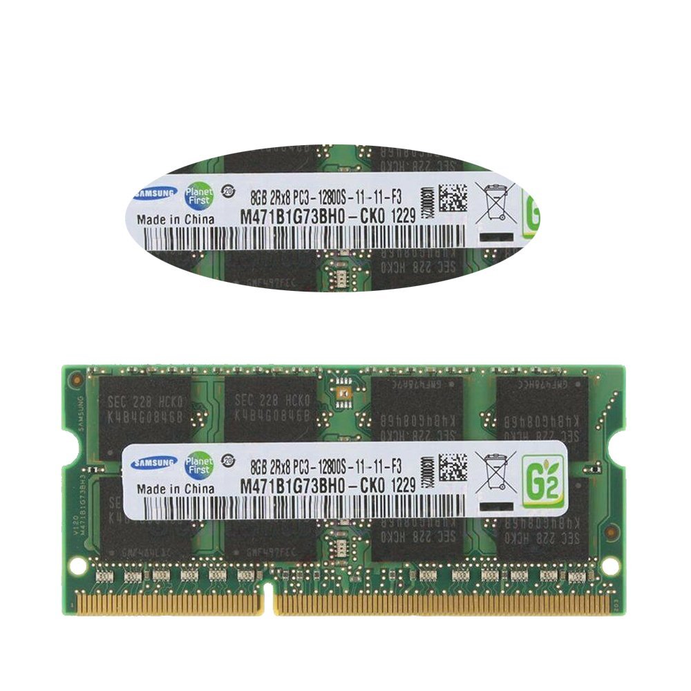 Samsung 16GB 2x8GB 4GB DDR3 1600MHz PC3-12800S SODIMM 204Pin Notebook Memory LOT