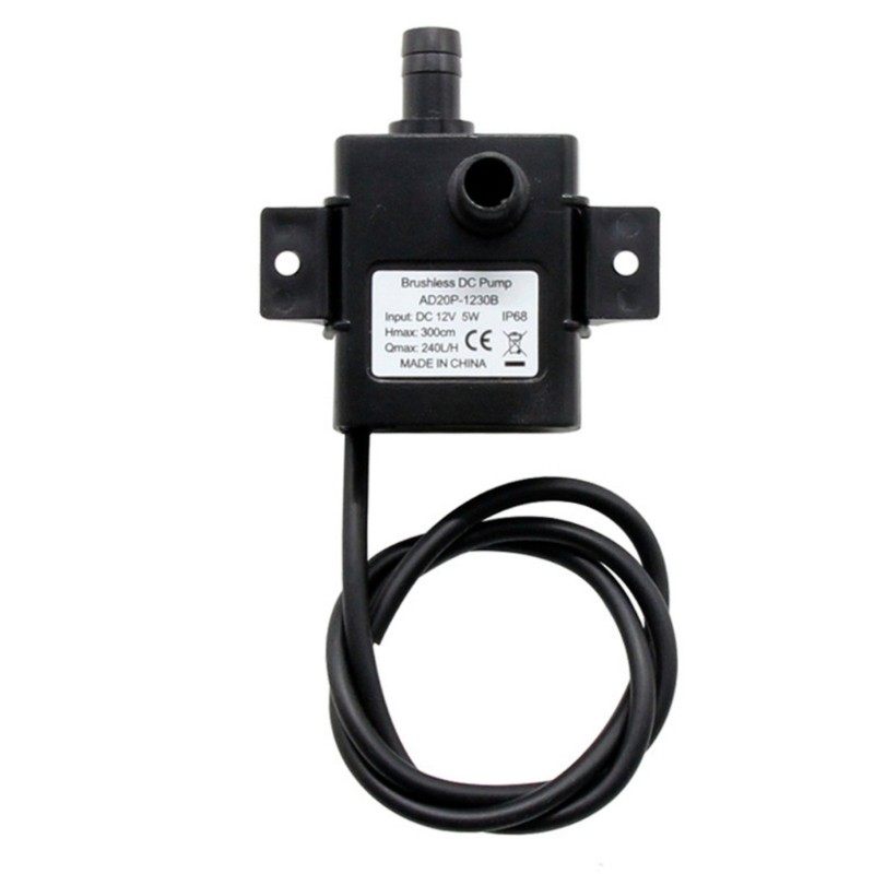 Water Cooling Pump With Brushless Motor For Computer Systems Silents Submersible