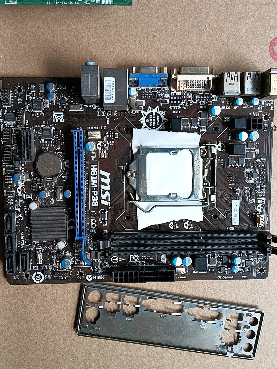 For MSI H81M-P33 Intel Socket LGA 1150 Micro ATX PC Motherboard DDR3 Placa Madre