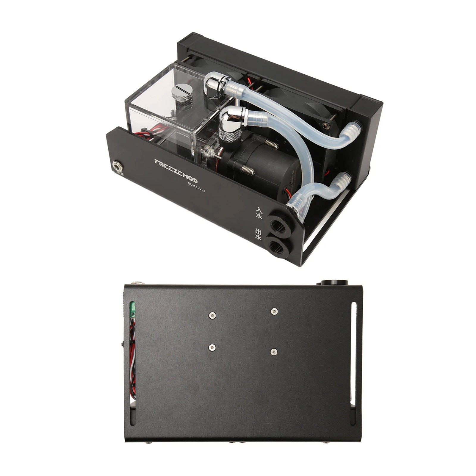 600L/H Water Cooling Pump 12V 300ML Tank 4000RPM Fan for PC Water Cooling Syst5P