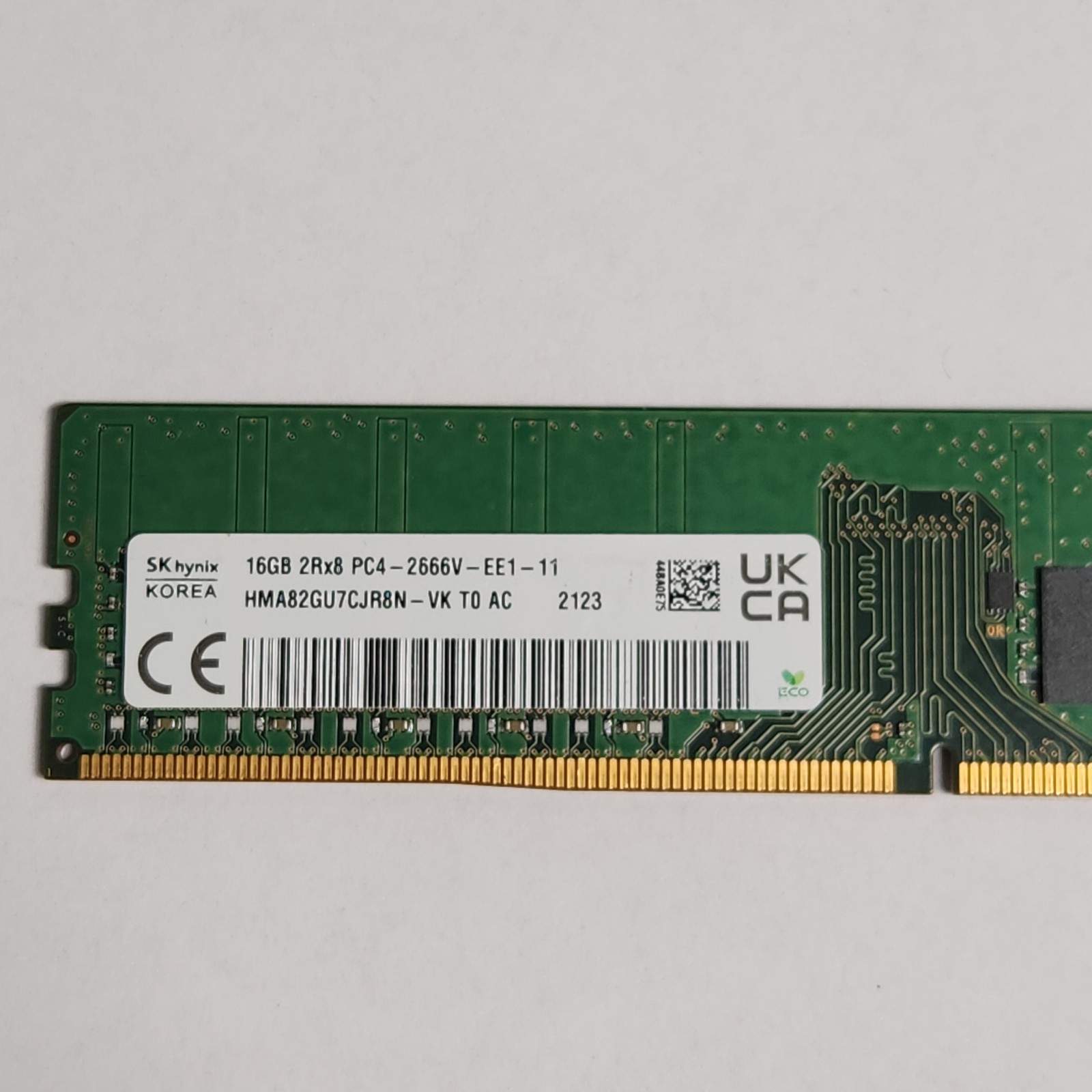 SK HYNIX 16GB DDR4 2Rx8 PC4-2666V-EE1-11