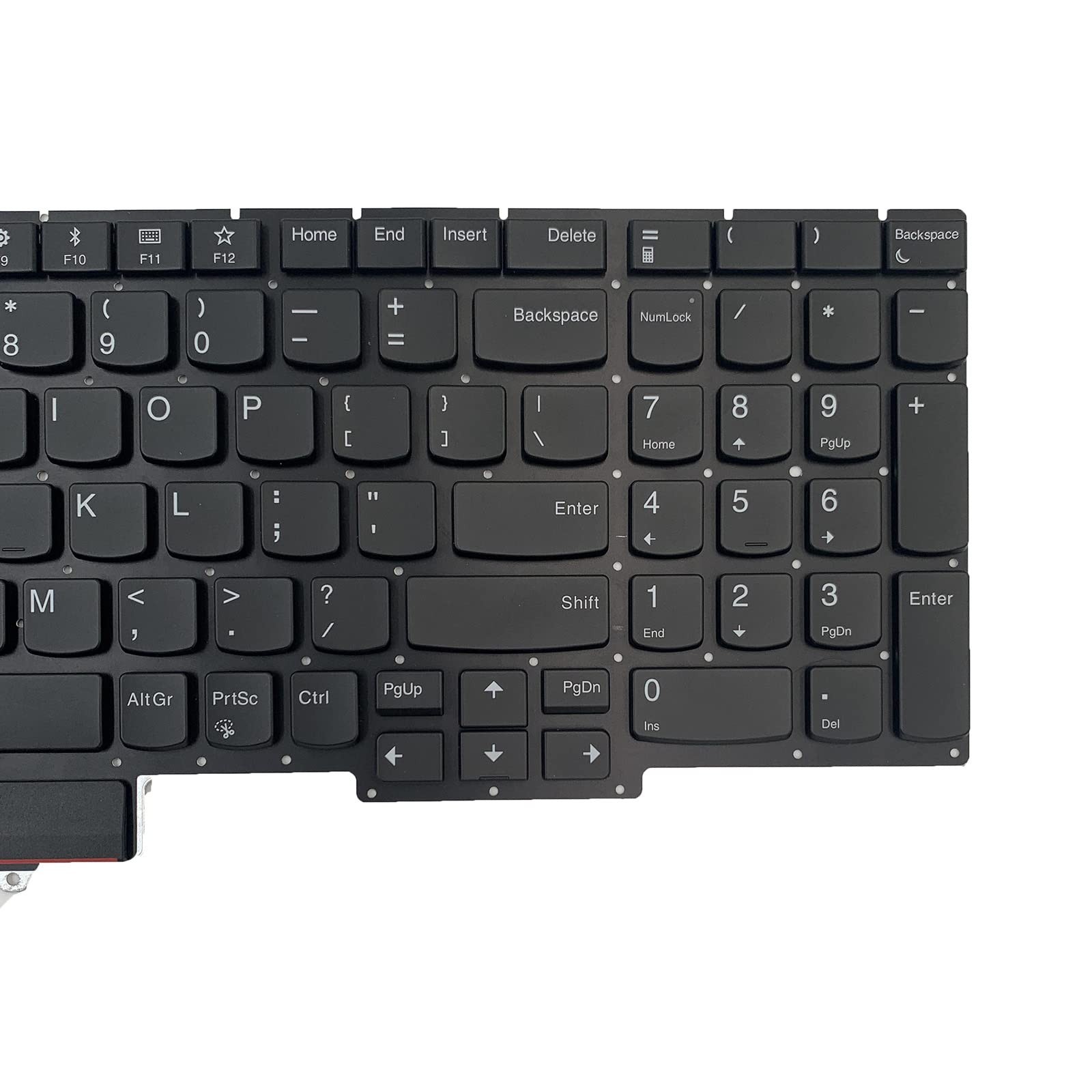 Backlit US Layout Replacement Keyboard for Lenovo ThinkPad E15 Gen 1 & 2, Black
