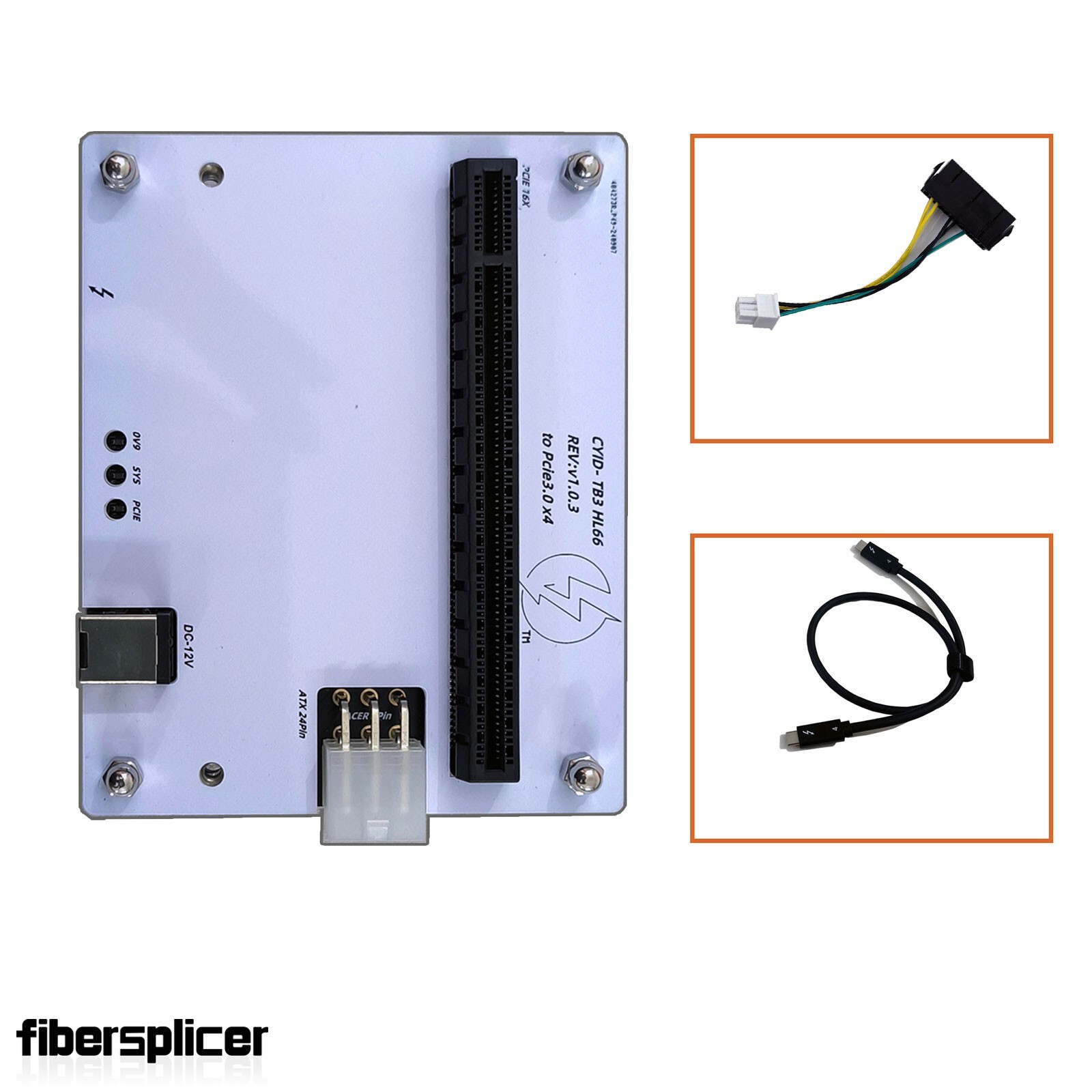 TB3-HL66 GPU Expansion Dock Graphics Card USB PCIE+1m Thunderbolt4 Cable