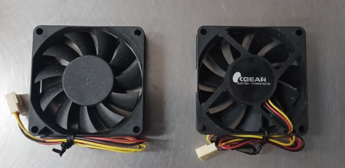 OKGear D70SH-12B 70mm 70x70x15mm 3000 RPM, 22 CFM, 30 dB