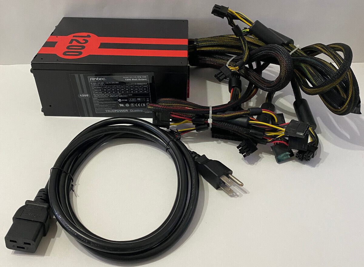 Antec TPQ-1200 1200W Semi-Modular Power Supply Unit