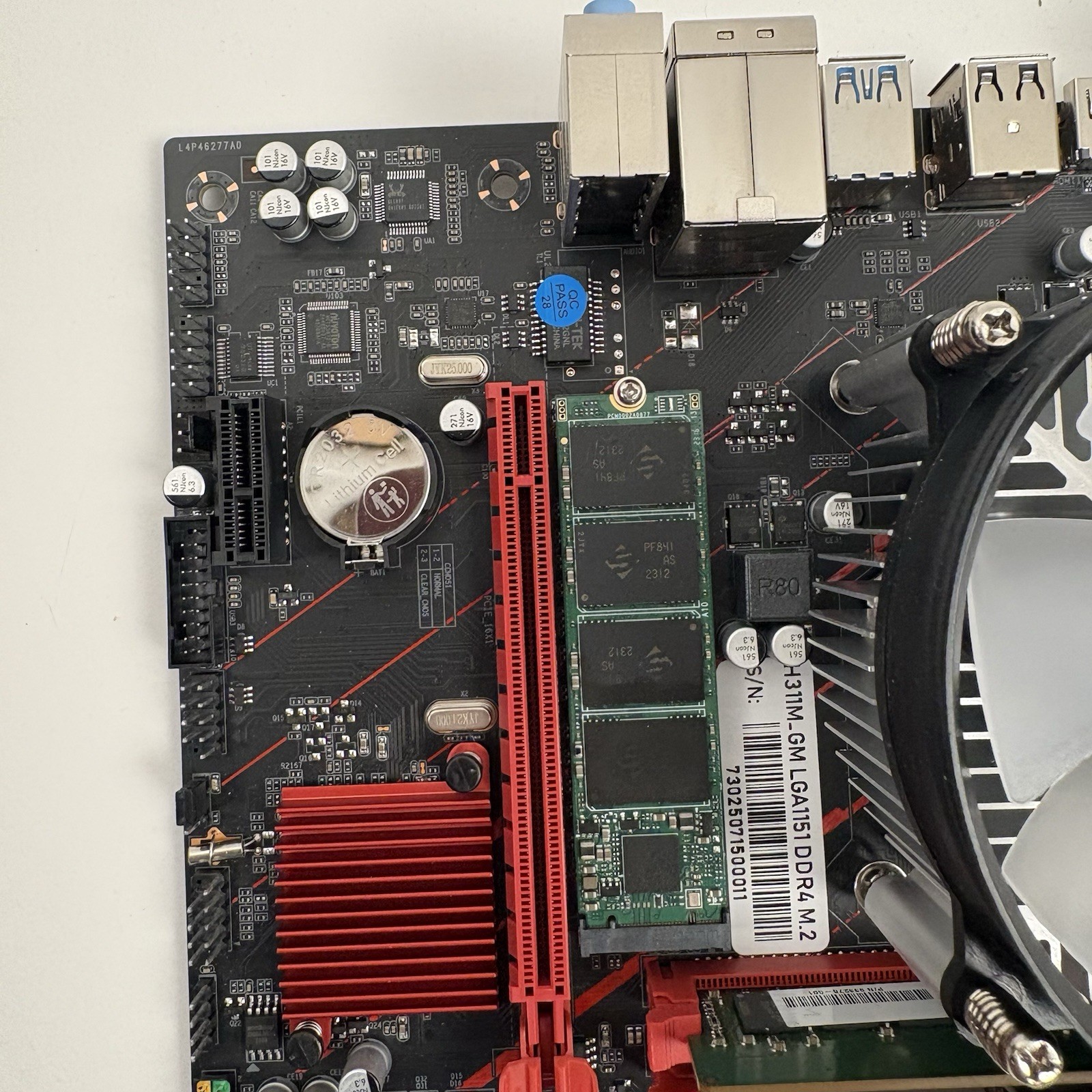 Intel i5-8500 Gaming Motherboard CPU Combo 16GB DDR4 512GB NVMe SSD RGB Win11