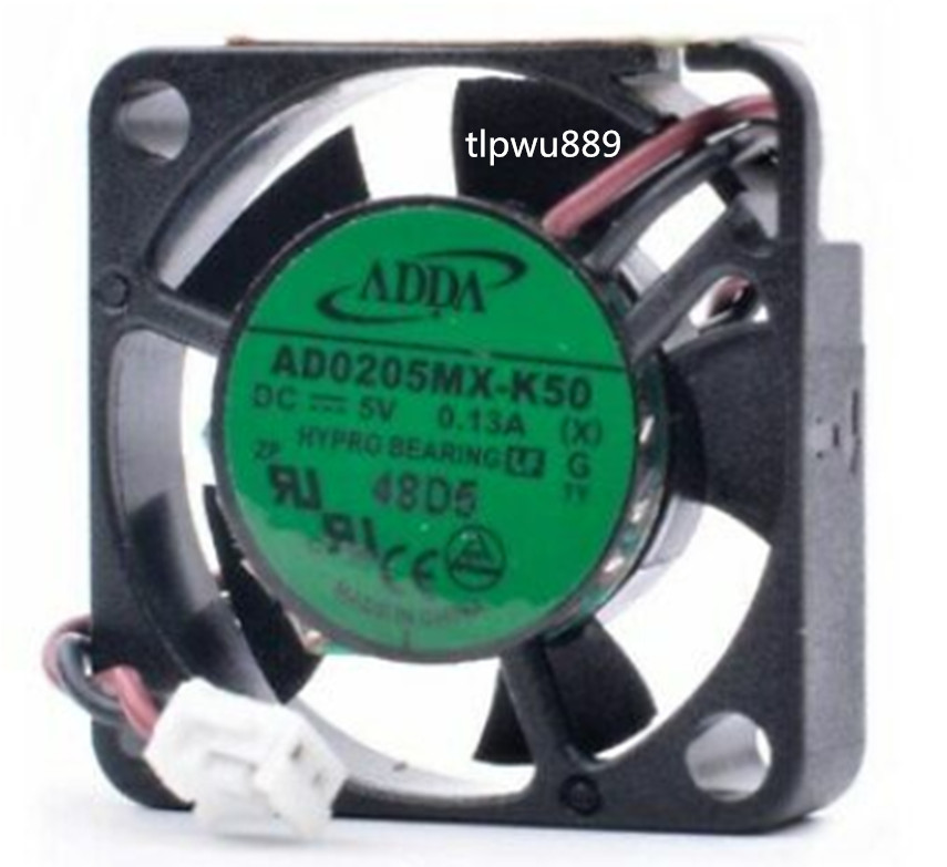 For ADDA Mini Fan 5v DC 0.13A Hypro bearing AD0205MX-K50 t1