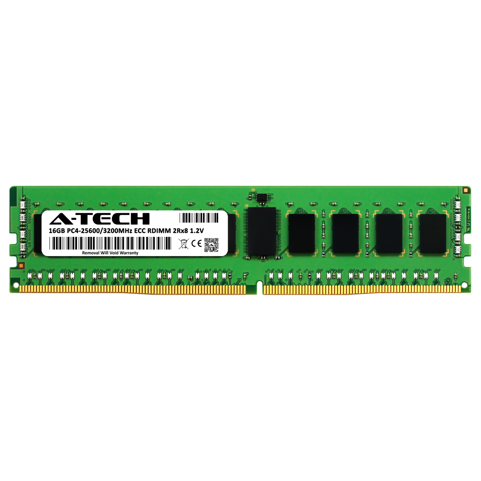 16GB DDR4 ECC RDIMM Micron MTA18ASF2G72PDZ-3G2E1 Equivalent Server Memory RAM 1x