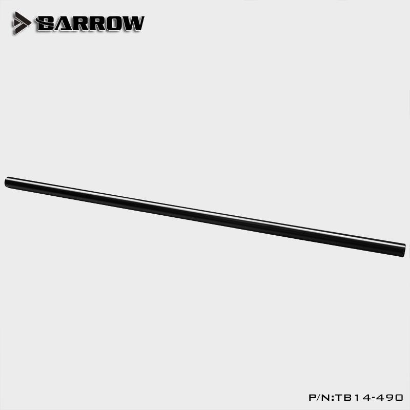 Barrow Chrome Plated Copper Rigid Tube OD 14MM 490mm Black TG14 TB14-490