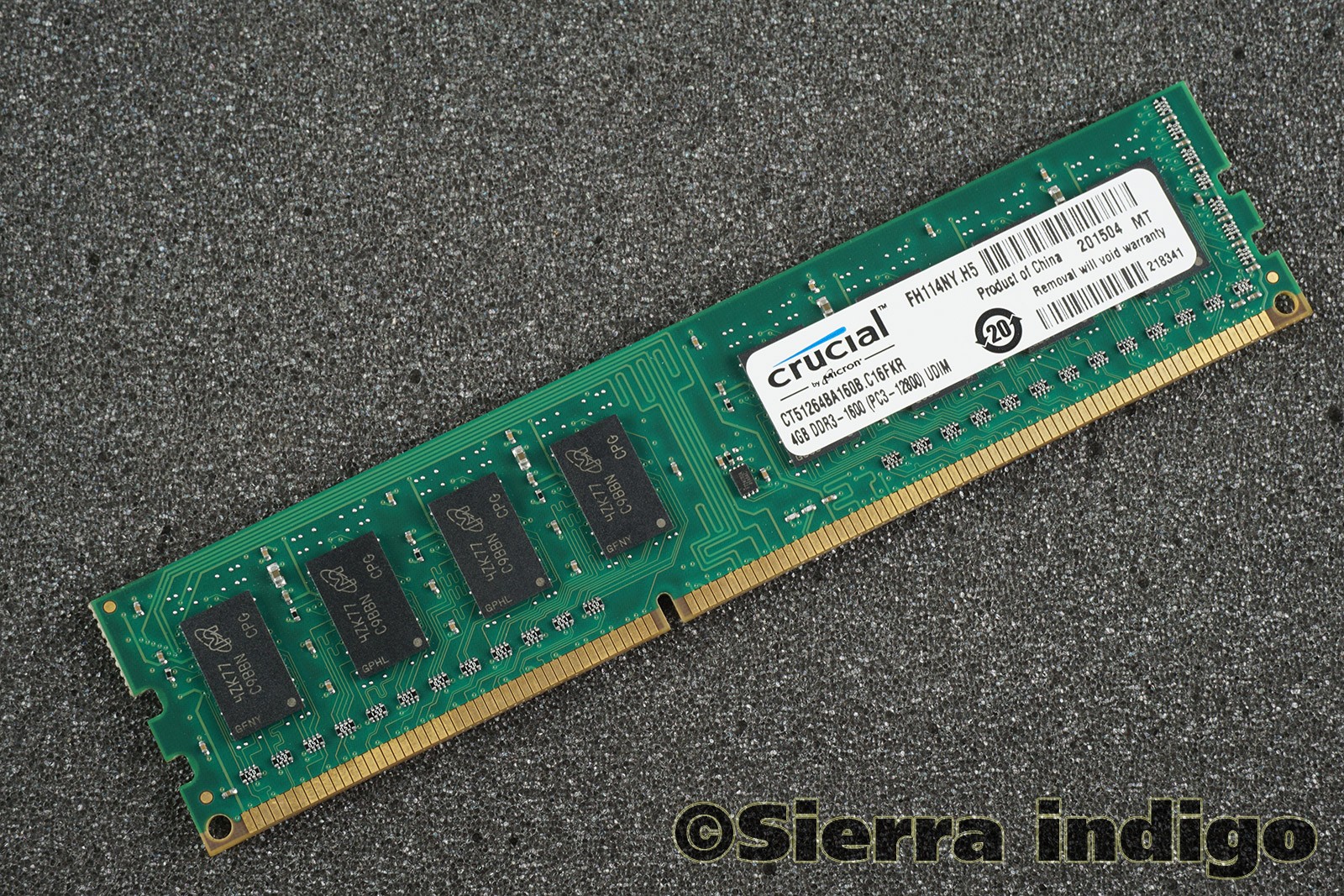 Crucial CT51264BA160B 4GB DDR3-1600 PC3-1280U Memory RAM