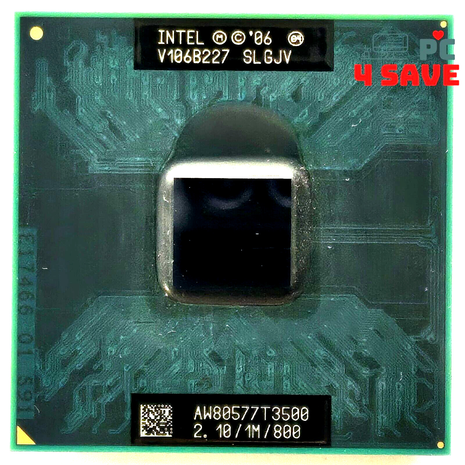 Intel Celeron Dual-Core T3500 2.10GHz Socket P Laptop Mobile CPU Processor SLGJV