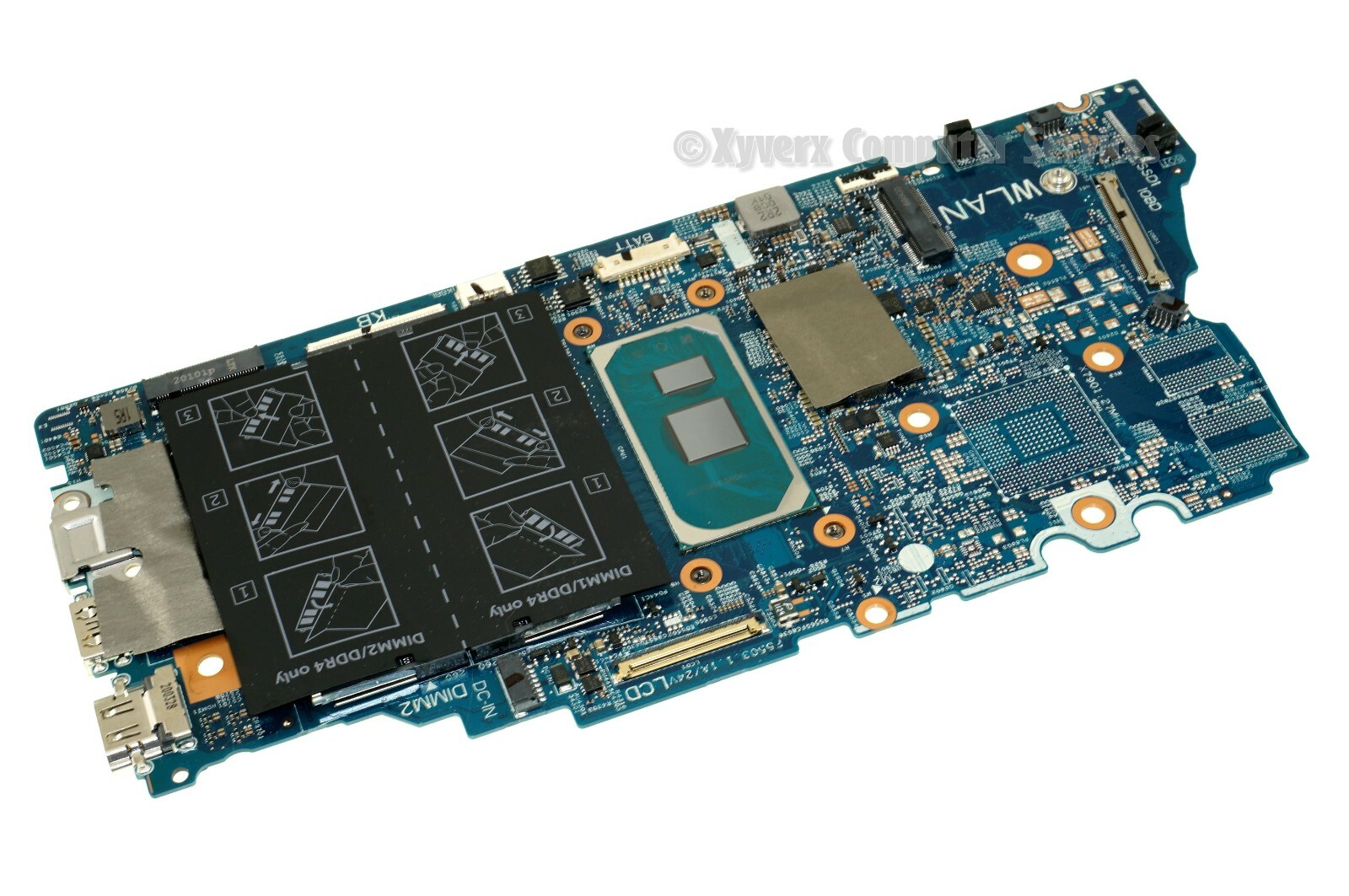 GVCY9 GENUINE DELL MOTHERBOARD INTEL I5-1035G1 INSPIRON 7500 2N1 P97F (AB52)