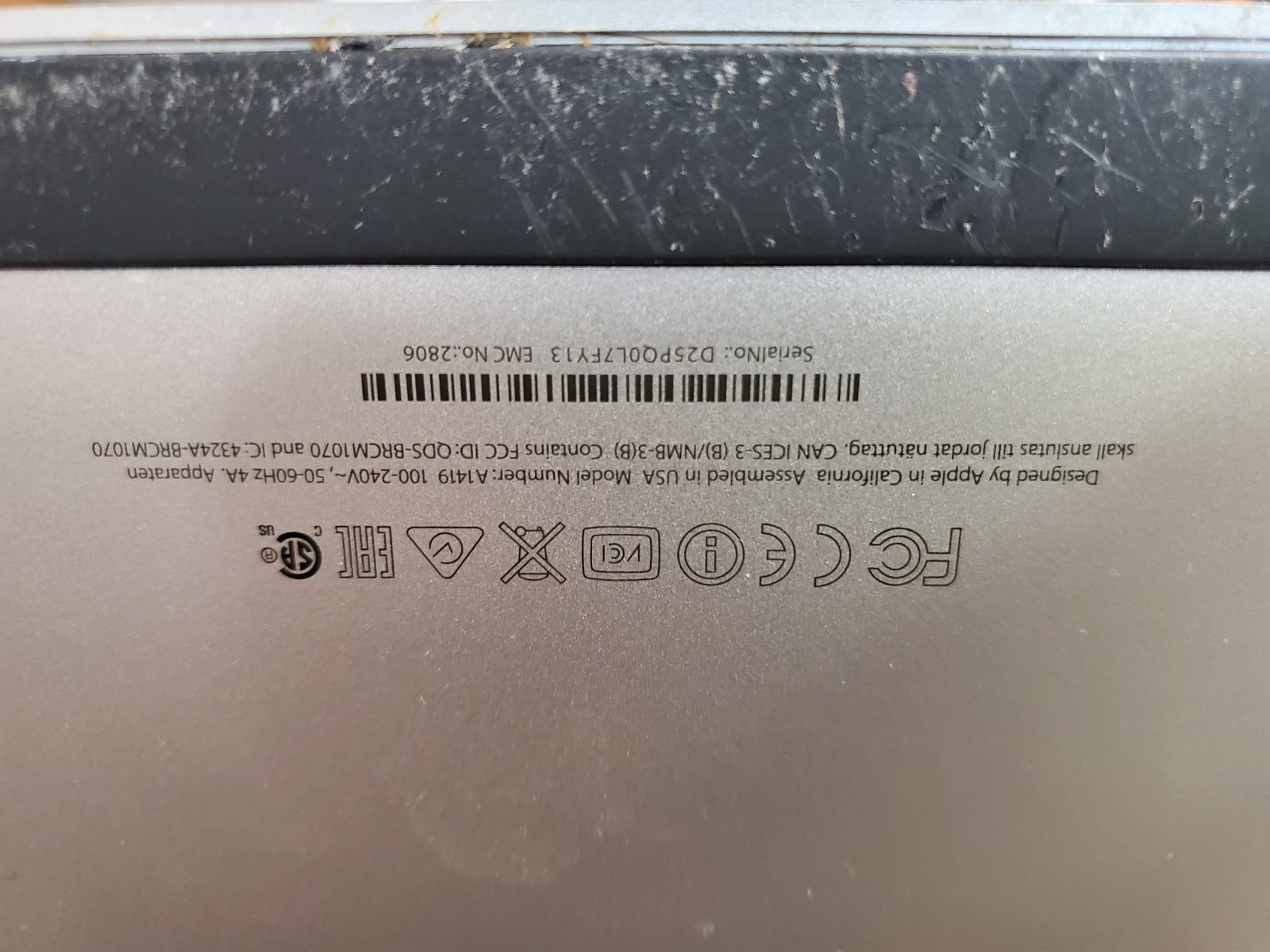 5K 2015 iMac Screen 27″ LCD LM270QQ1 SD A2 A1419
