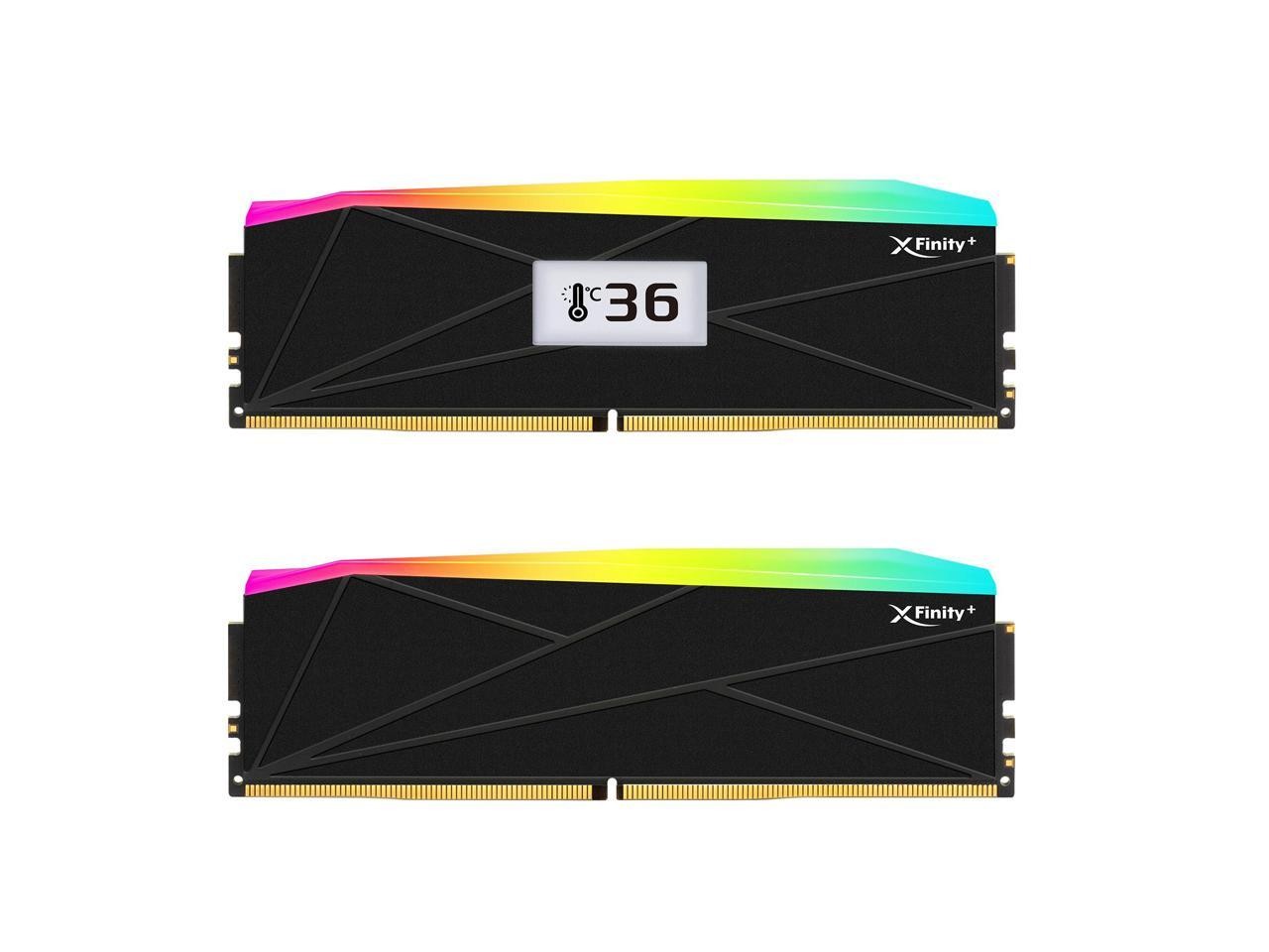 V-COLOR OLED XFinity+ DDR5 32GB (2x16GB) 6000MHz CL30 1.35V SK Hynix IC RGB Gami