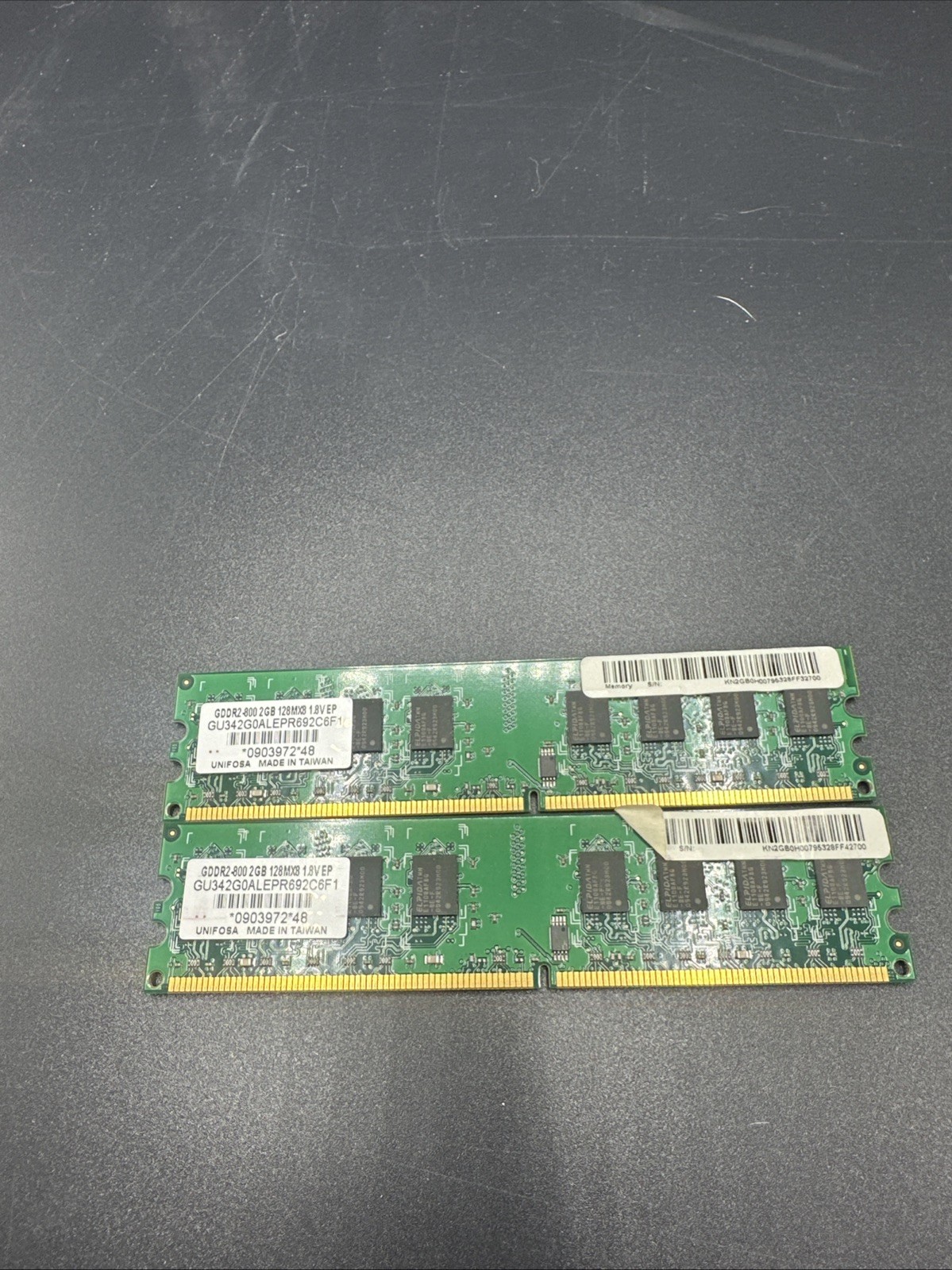 Unifosa GDDR2-800 2GB 128MX8 1.8V EP MEMORY RAM GU342G0ALEPR692C6CE- HR