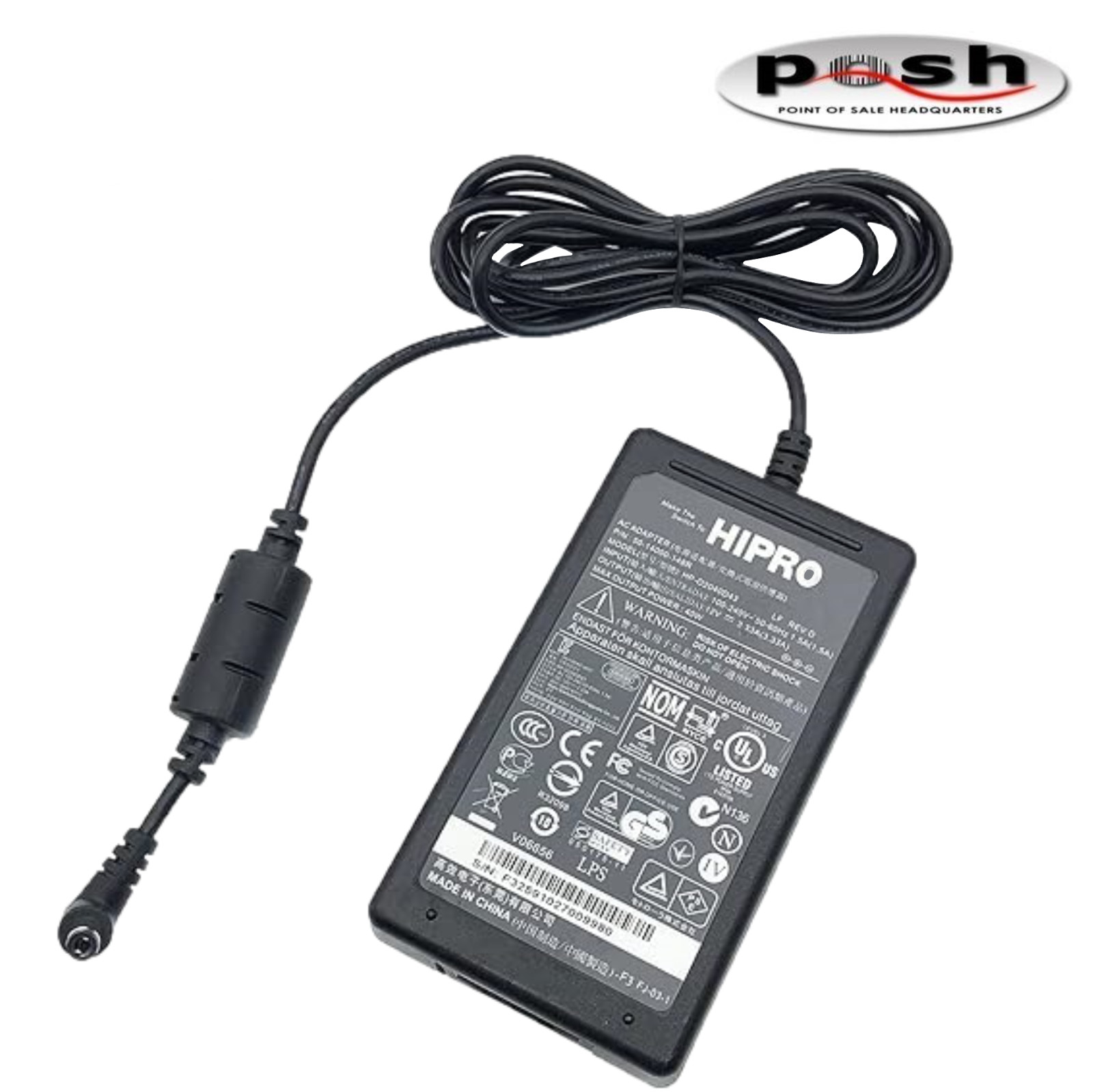 Lot of 8 Open Box NEW HIPRO 50-14000-148R AC Adapter