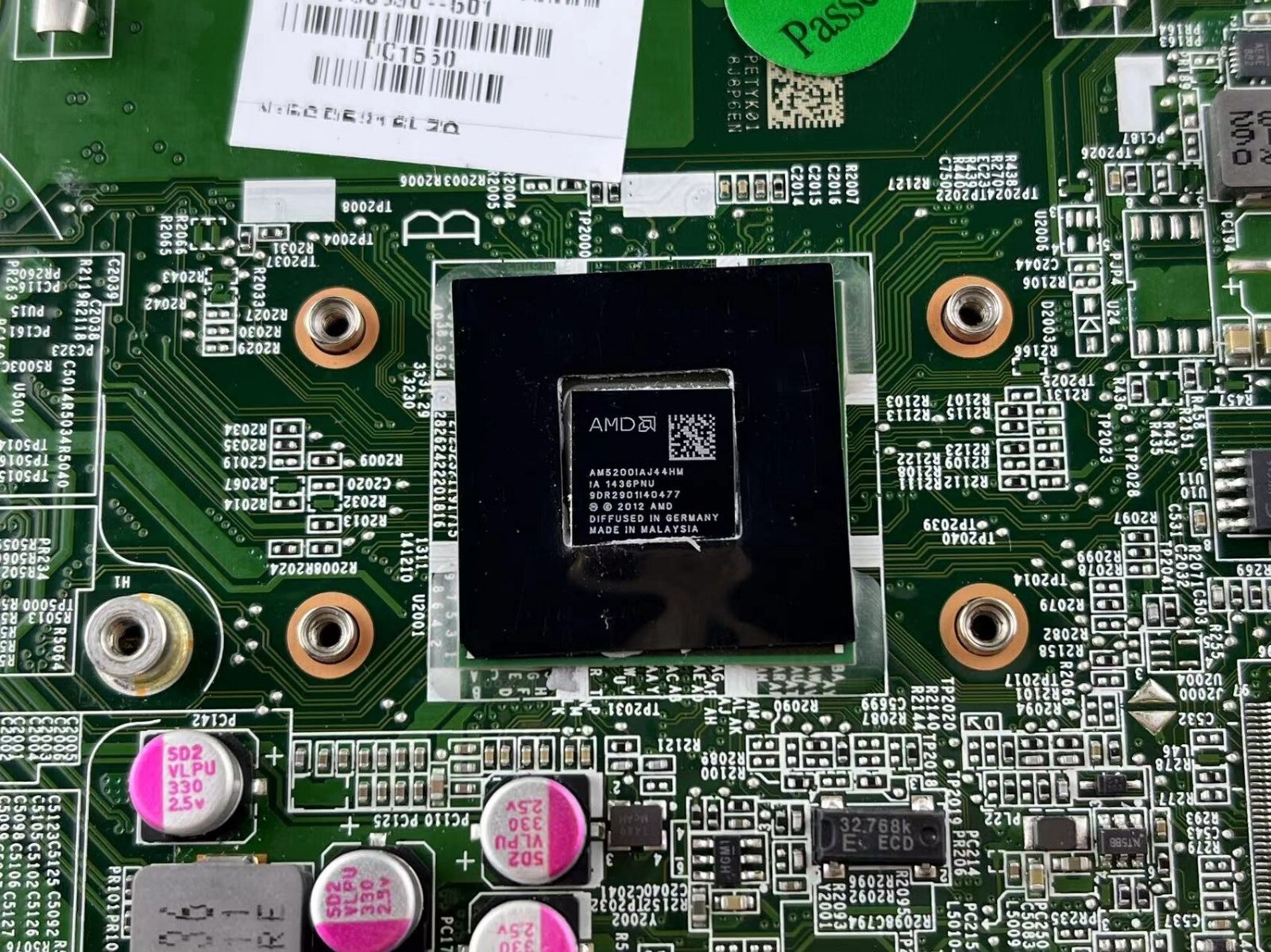 790630-501 for HP 15-F AMD A6-5200 CPU Laptop Motherboard DA0U93MB6D2 790630-001