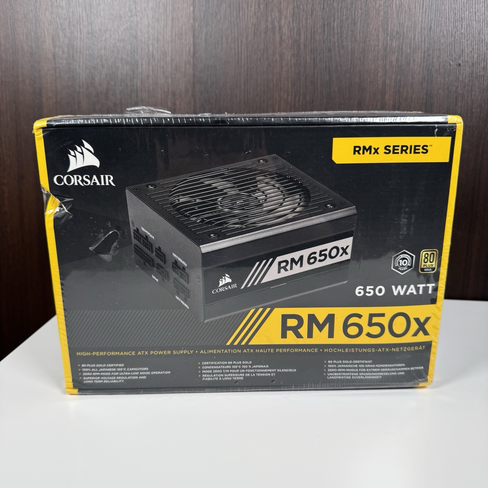 New Sealed – Corsair RM650x 650W ATX Power Supply 80 Plus Gold(CP-9020178-NA)