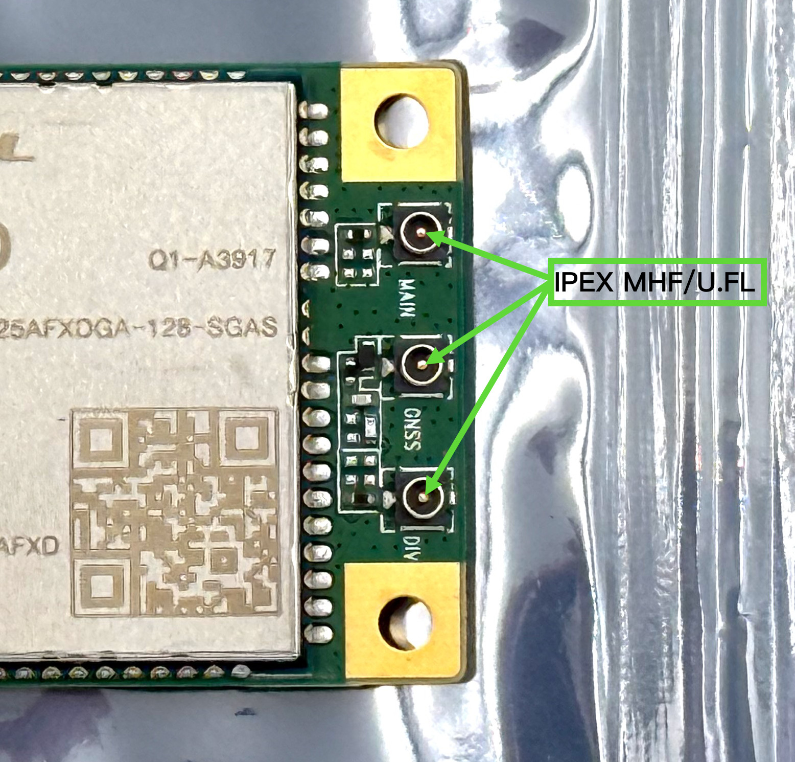 Quectel EC25-AFXD MINIPCIE (North America, Data-only version) Mini-PCIe 4G LTE