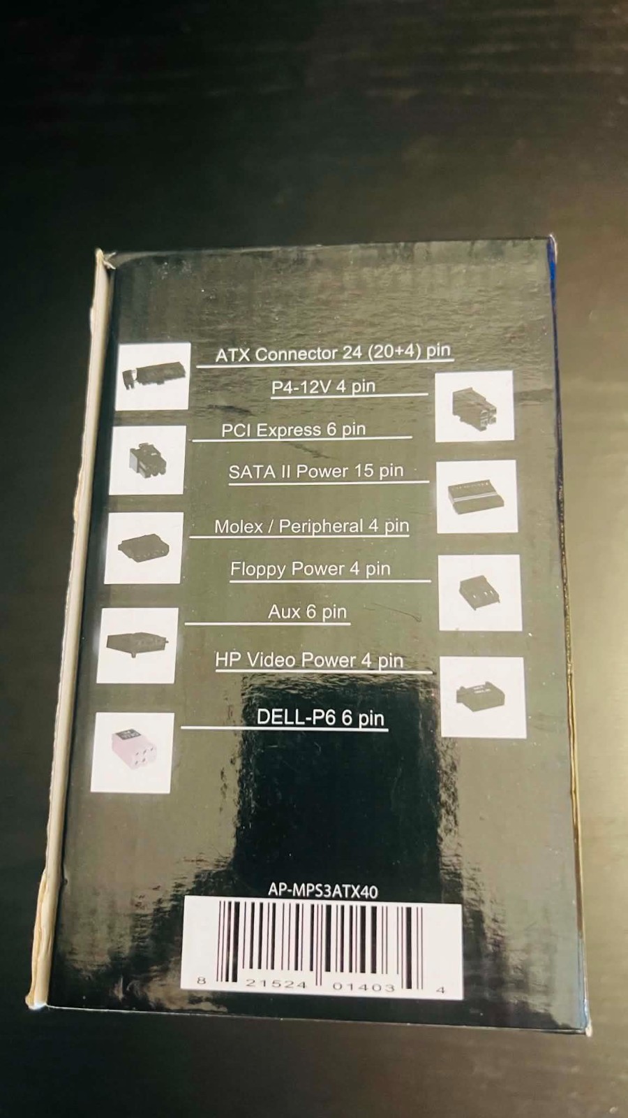 Athena Power Hercules 350W ATX Power Supply AP-MPS3ATX35 – Brand New Box Open