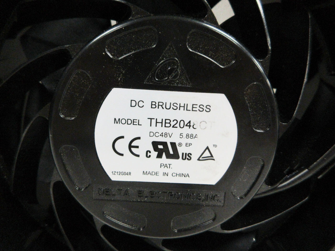 BRAND NEW DELTA THB2048CT FAN AXIAL 48V DC 827 CFM TUBEAXIAL 208 mm 5800 RPM