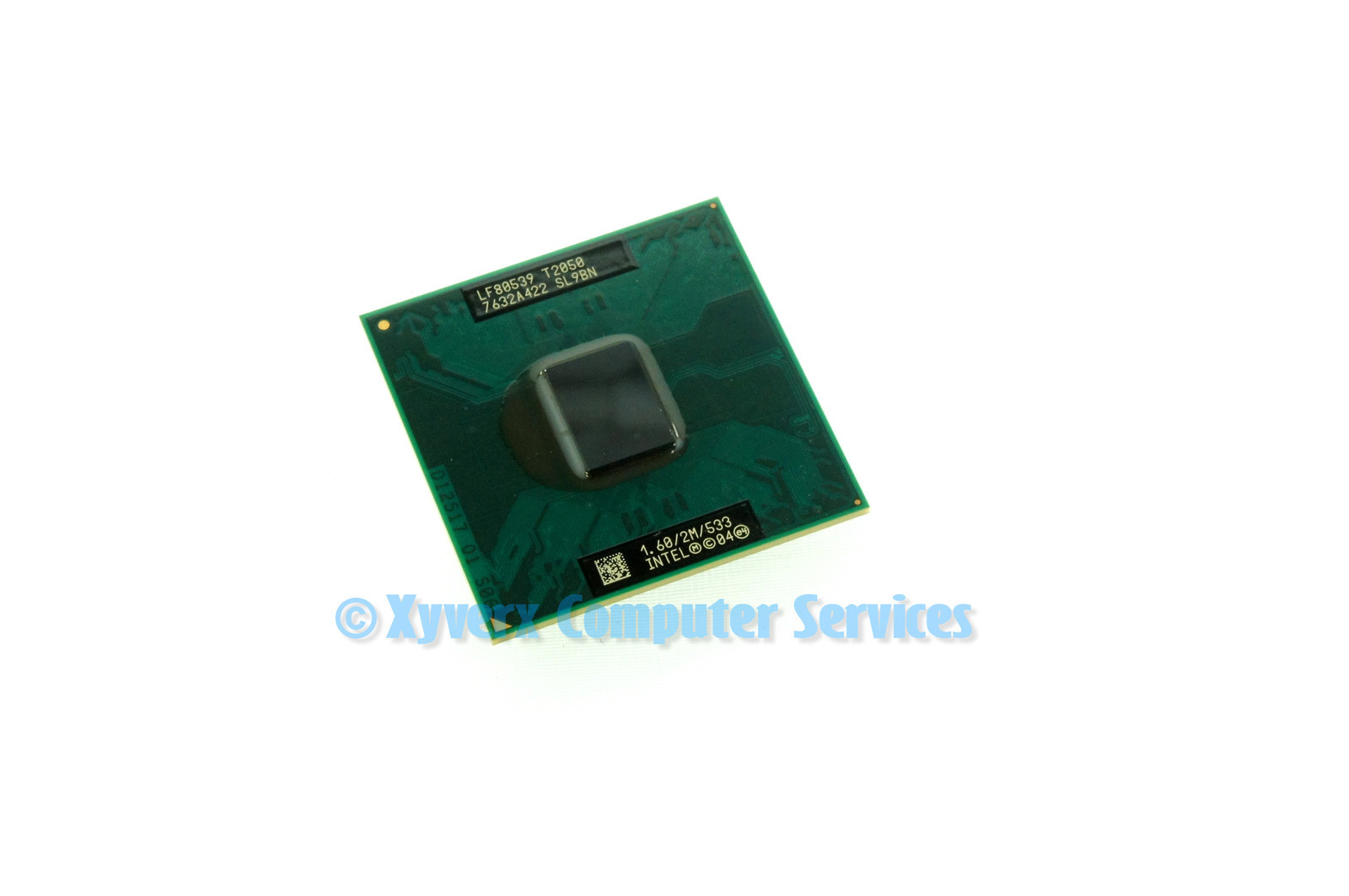 SL9BN GENUINE INTEL CORE DUO TT2050 1.6GHZ 533MHZ LAPTOP SOCKET M (CB63)